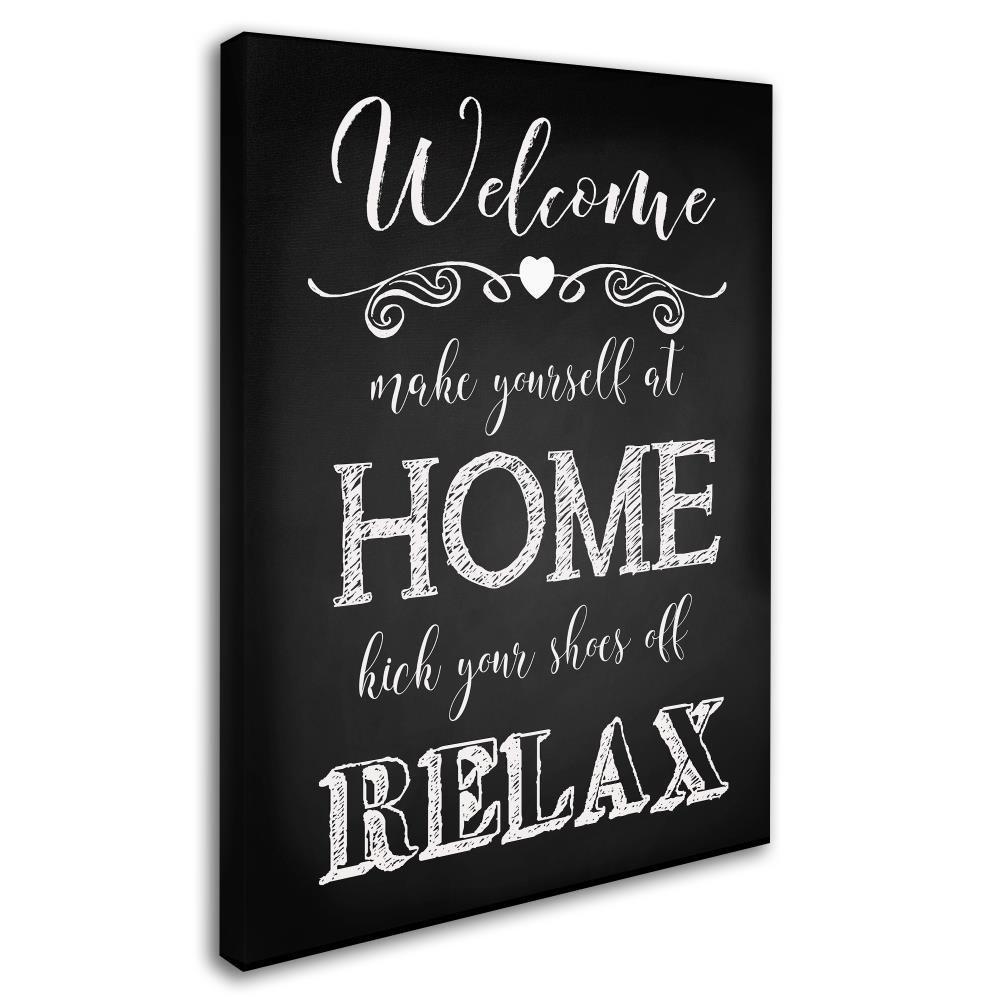 Trademark Fine Art 'Welcome Home 2' Canvas Art by Jean Plout