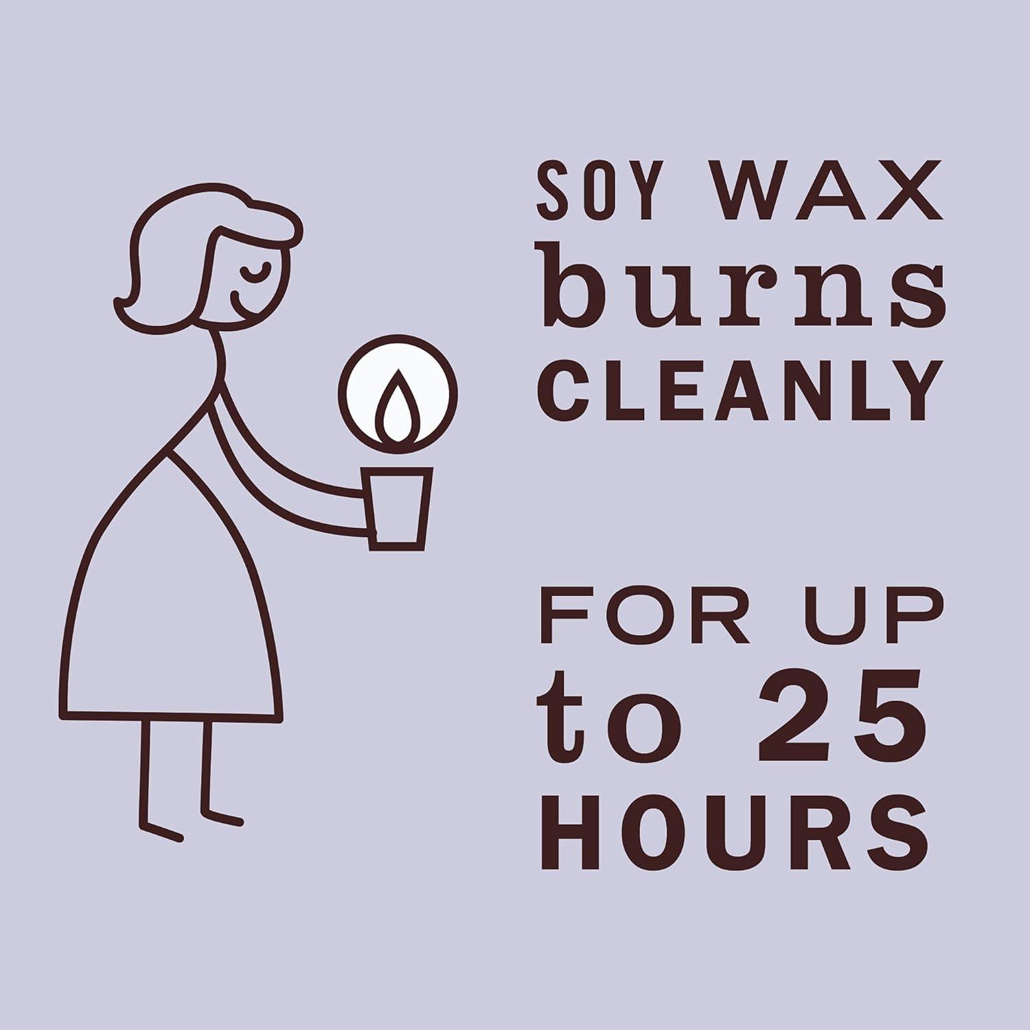 Mrs. Meyer's Clean Day Scented Soy Candle, Lavender Scent, 4.9 Ounce Candle