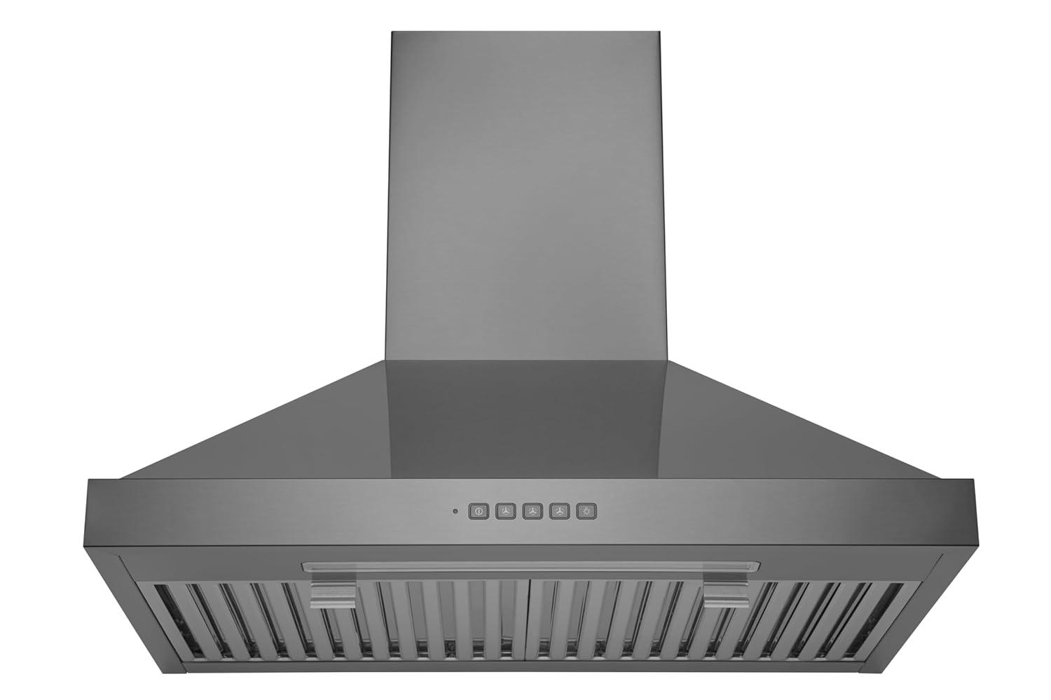 Hauslane 30" Stainless Steel Convertible Wall Range Hood with Baffle Filter