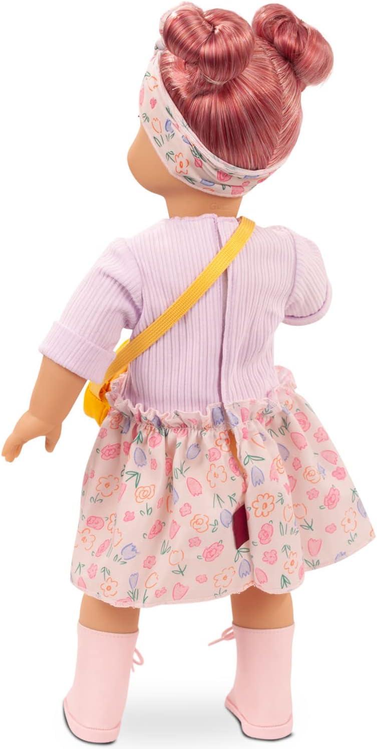 Precious Day Leni 18" Soft Body Standing Doll w/ Long Pink Hair to Wash & Style