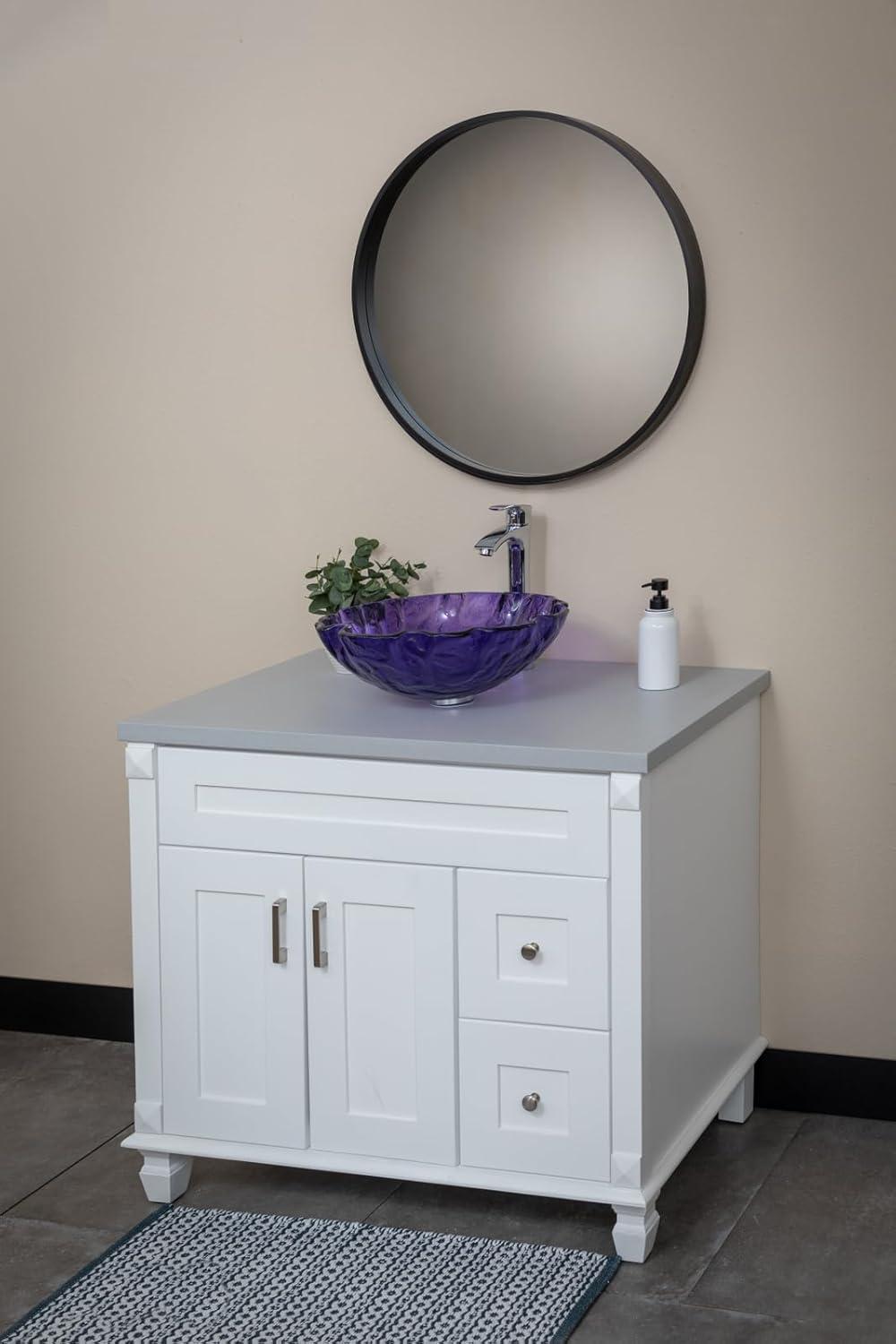 Eden Terrazzo 31'' Stone Single Bathroom Vanity Top