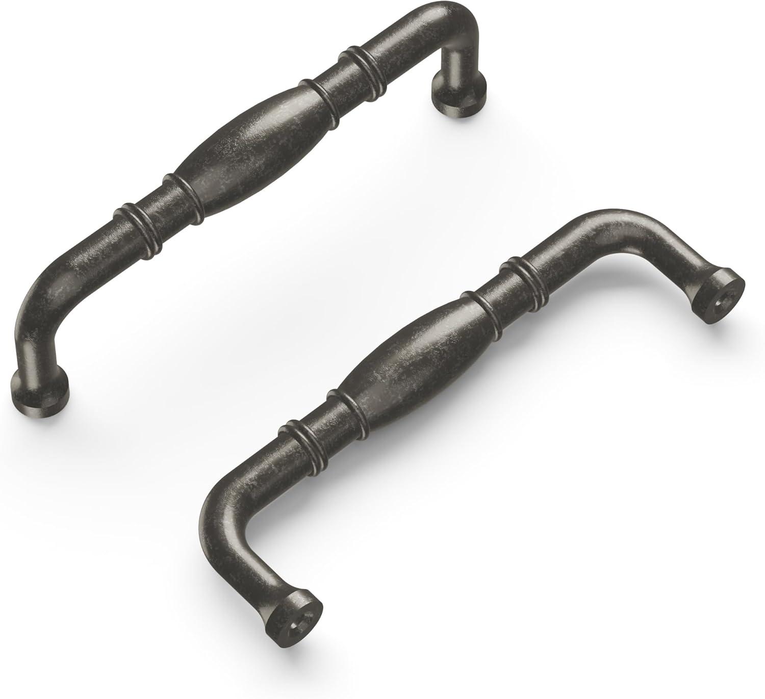 Williamsburg Kitchen Cabinet Handles, Solid Core Drawer Pulls for Cabinet Doors, 3-3/4 Inch (96mm)