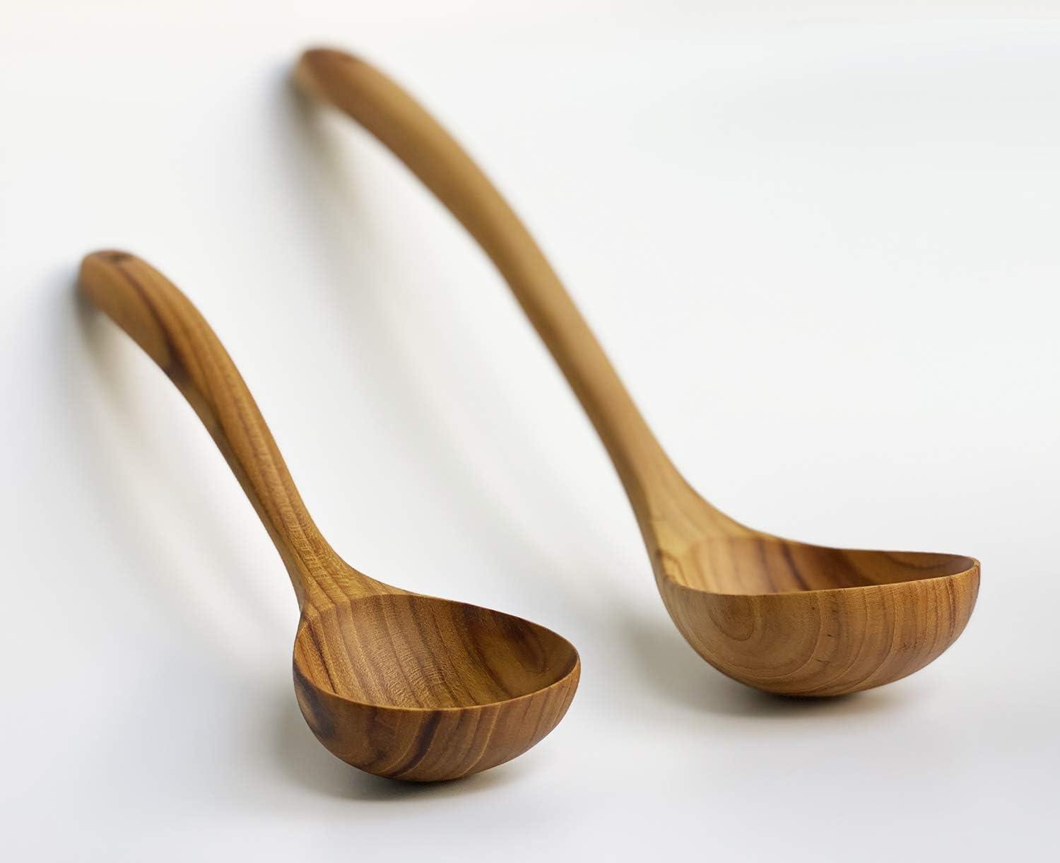 Wooden Serving Spoon Cooking Spoons Wooden Ladle Kitchen Tool Cooking Utensil