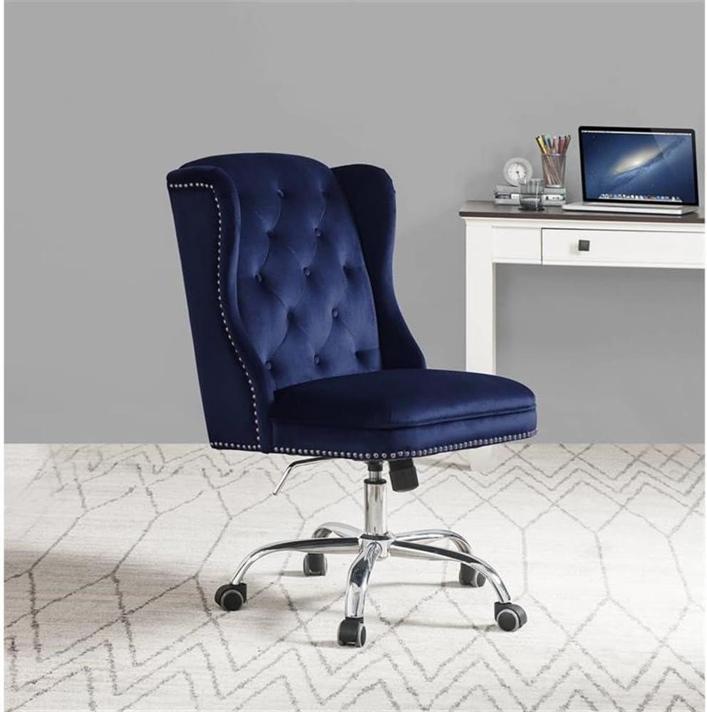 Gruver Velvet Task Chair