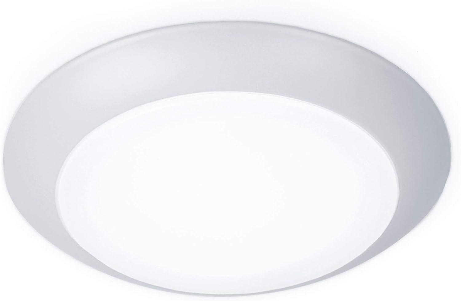 WAC Lighting Disc 6" Aluminum Flush Mount for Junction Box in White (Set of 10)