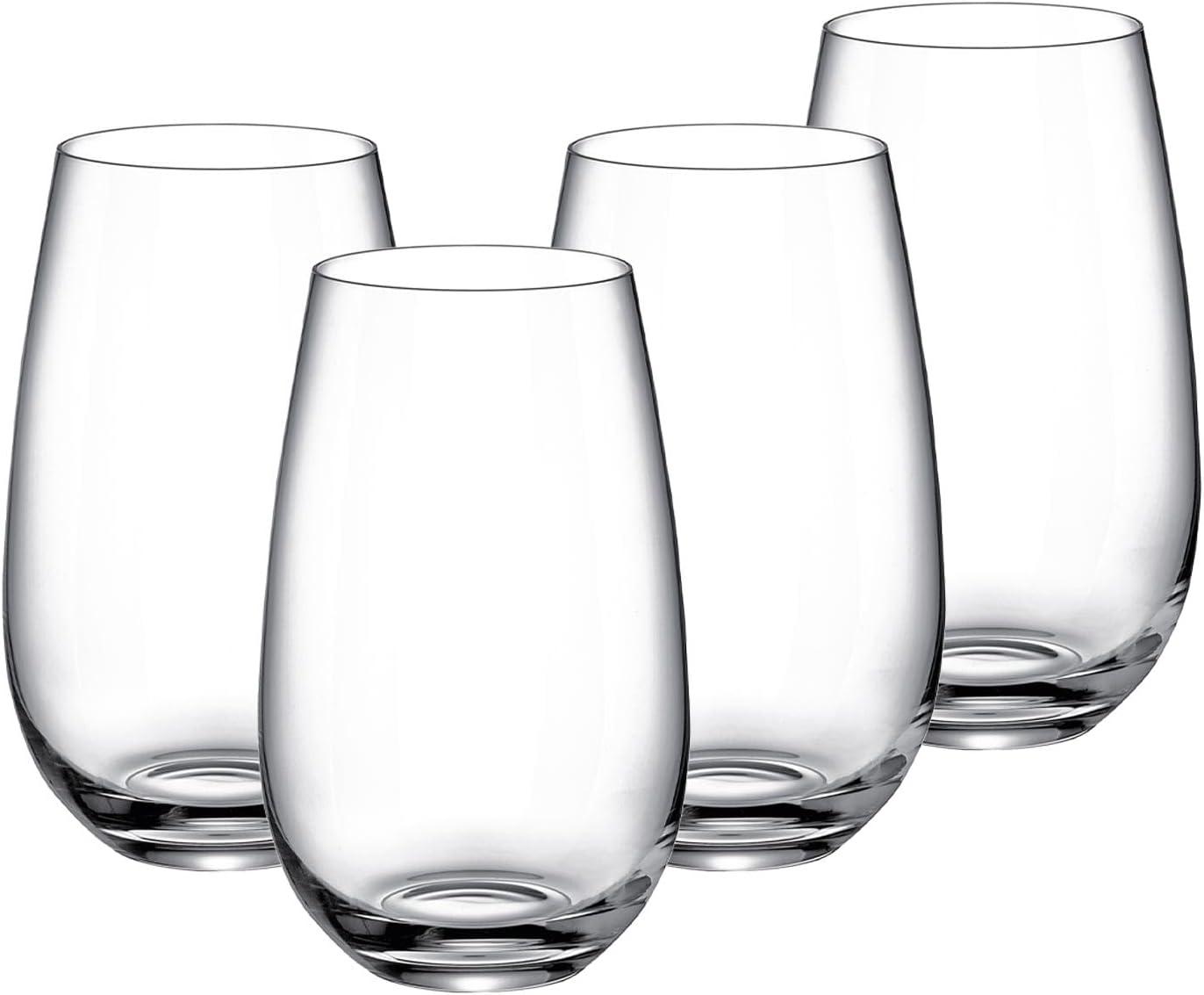 Villeroy & Boch Entrée 20.75 oz Crystal Glass Tumbler Set