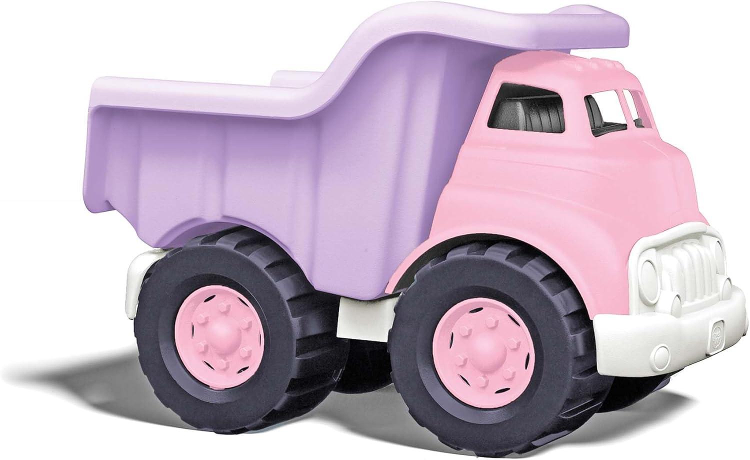 Eco-Friendly Pink and Purple Recycled Plastic Dump Truck