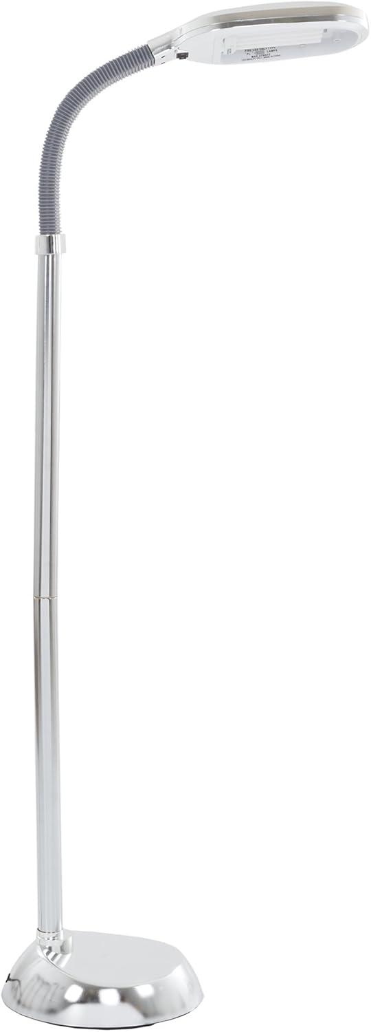 Home Sunlight 60" Task Floor Lamp, - Full Spectrum Natural Sunlight Lamp with Bendable Neck