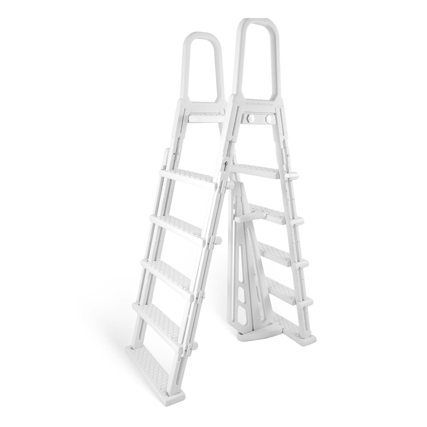 Blue Wave  A-Frame Flip Up Ladder