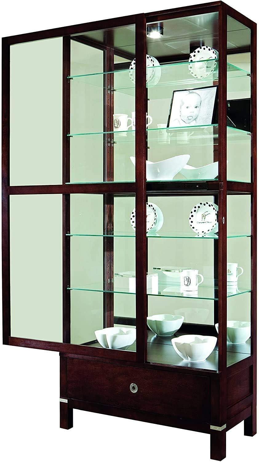 Howard Miller Williamson Curio Cabinet 680515 Espresso