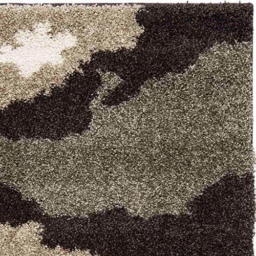 Florida Shag SG453 Power Loomed Indoor Area Rug - Beige/Multi - 5'3"x7'6" - Safavieh.