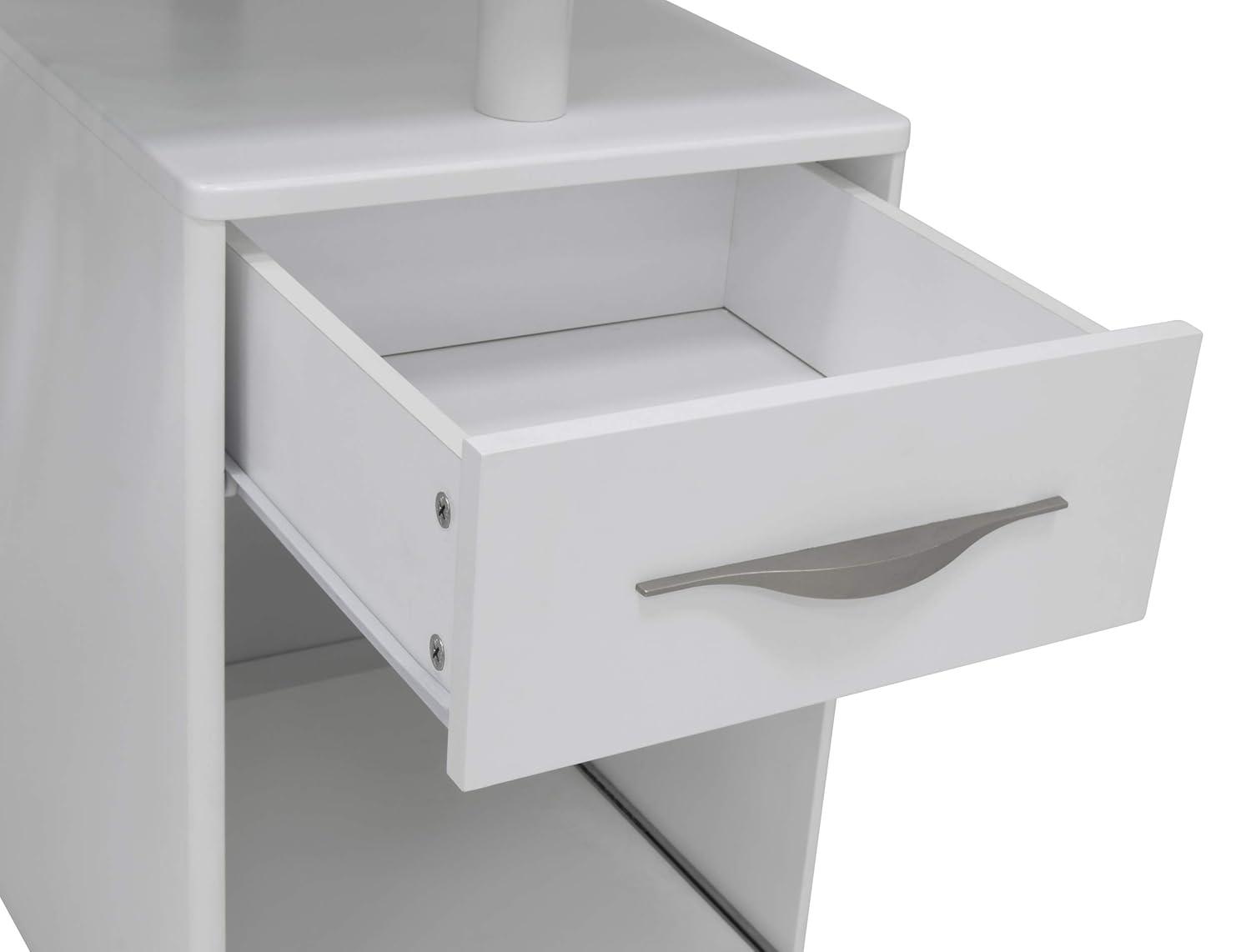 56.75'' x 23.75'' Sewing Table with Sewing Machine Platform