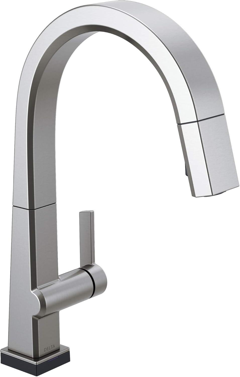 Pivotal Pull Down Touch Single Handle Kitchen Faucet with Touch20 Technology