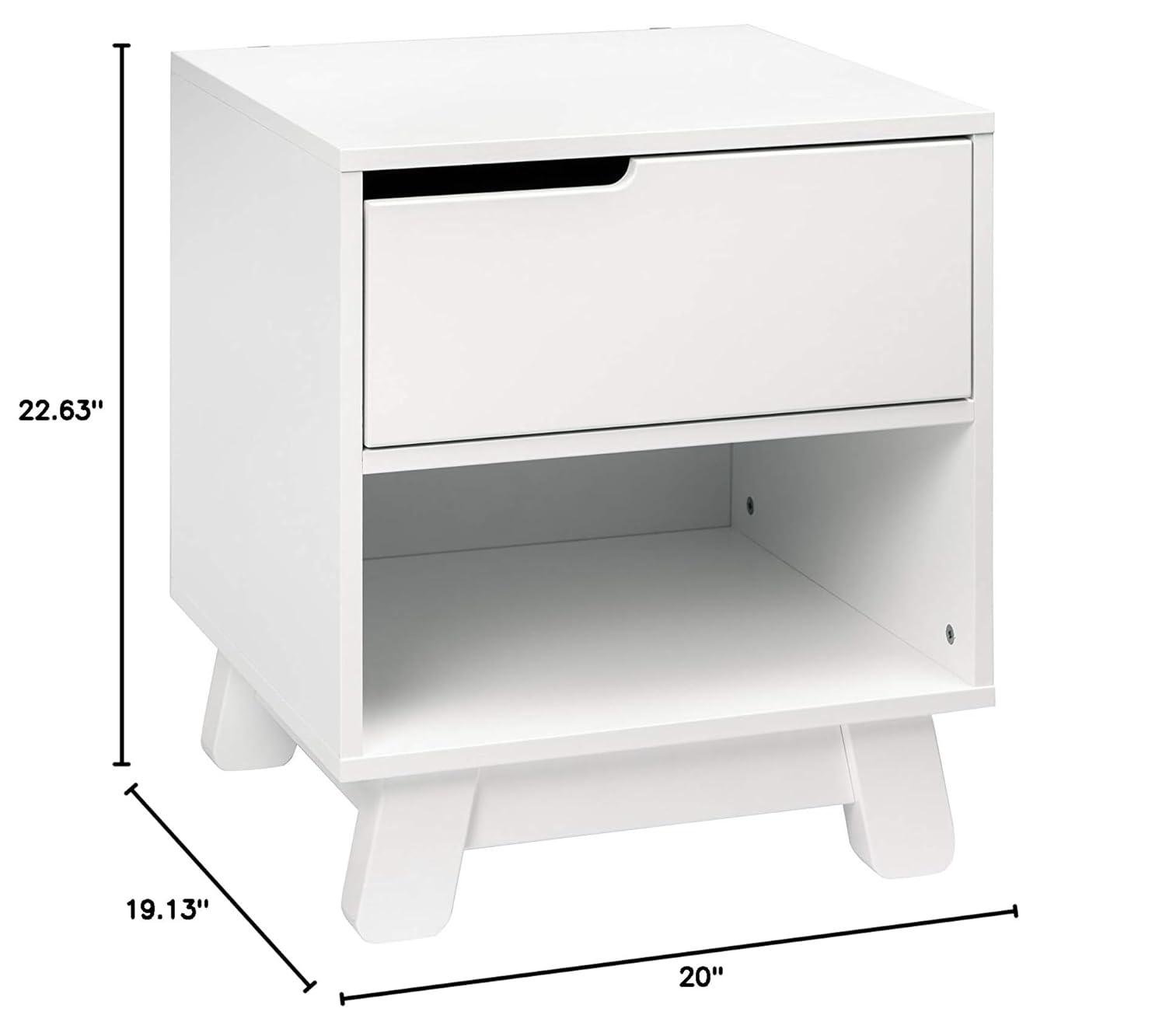 Hudson 1-Drawer Nightstand with USB Port