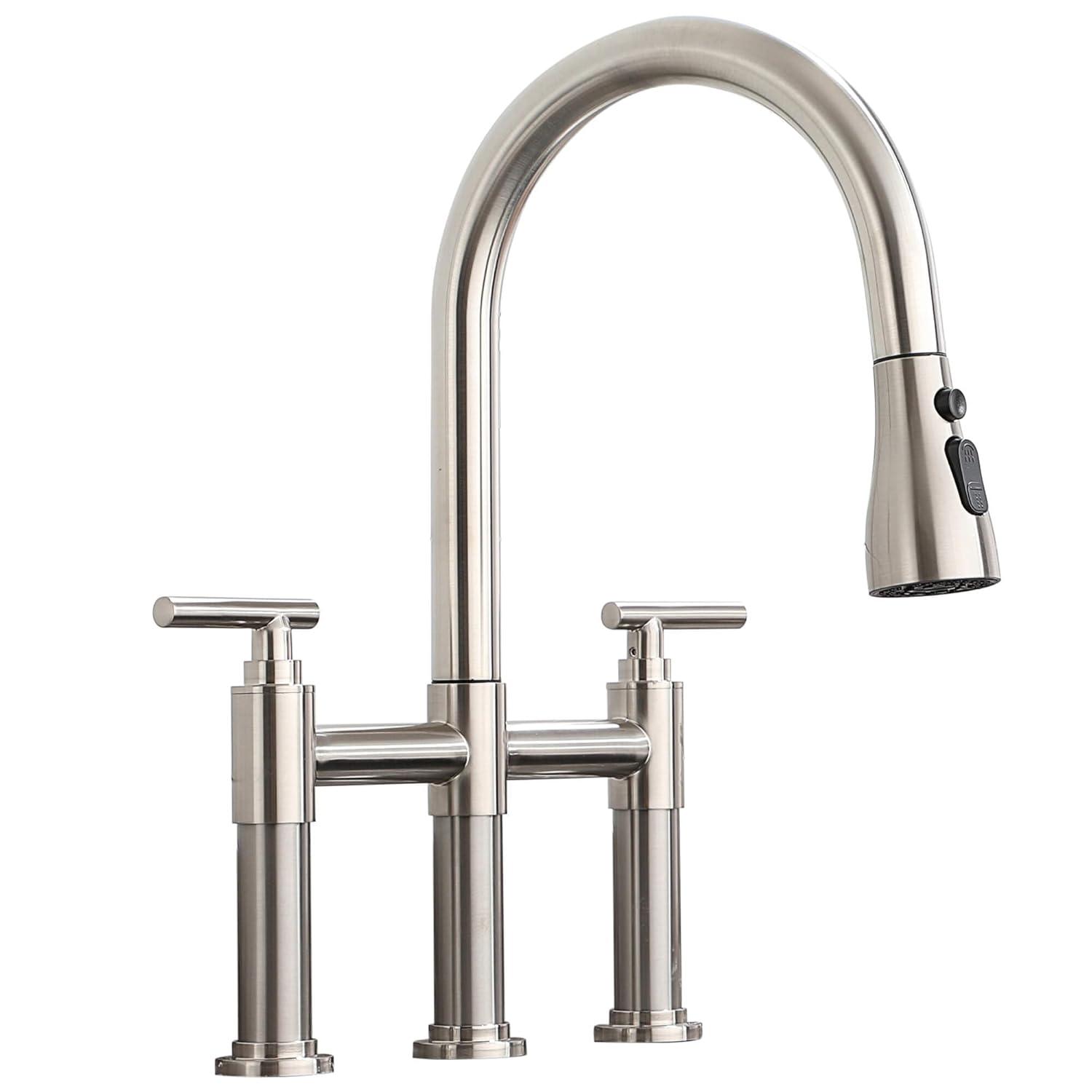 Mondawe Pull Down Kitchen Faucet