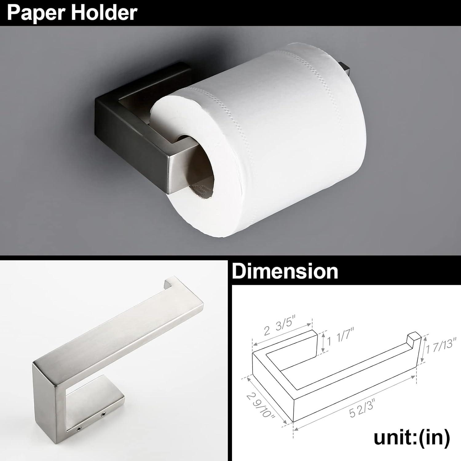4 - Piece Bathroom Hardware Set