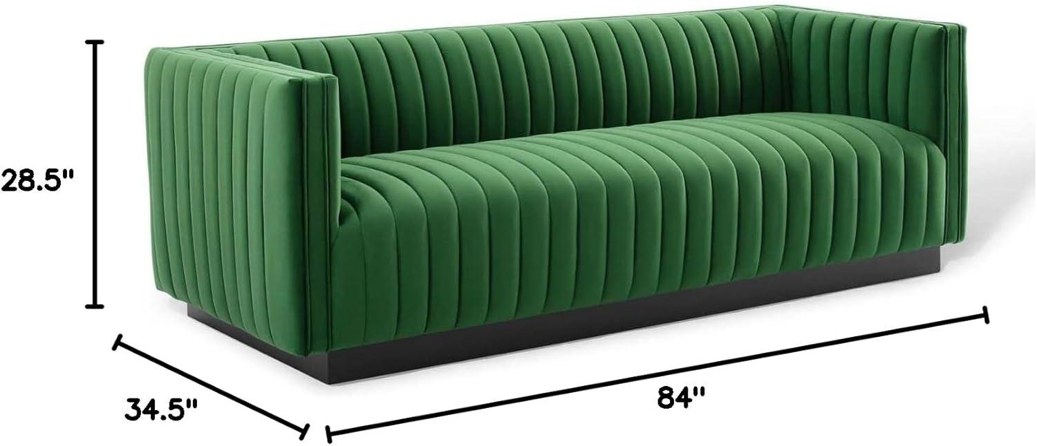 Fabric 84'' Reception Sofa