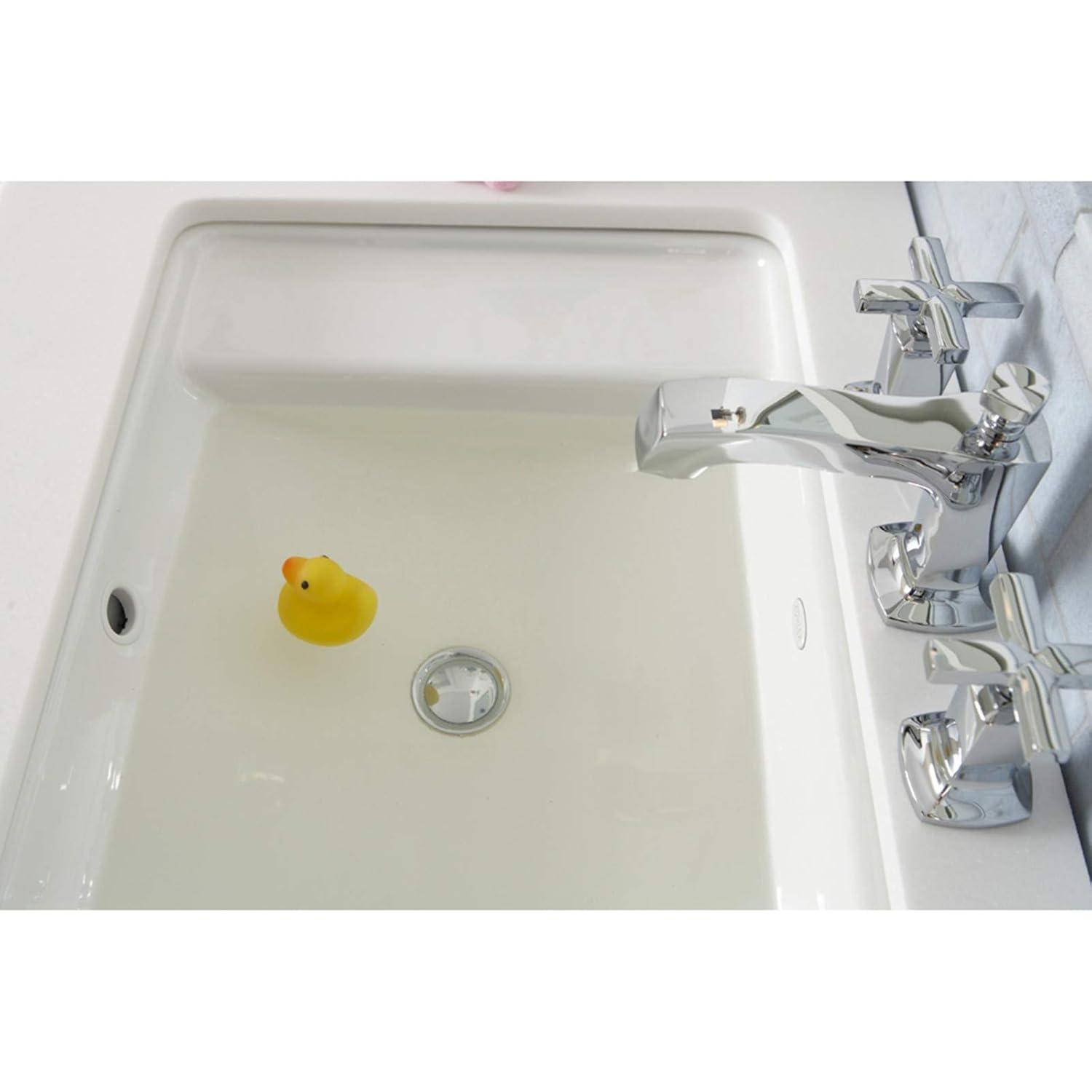 Alteo Metal Rectangular Undermount Bathroom Sink with Overflow