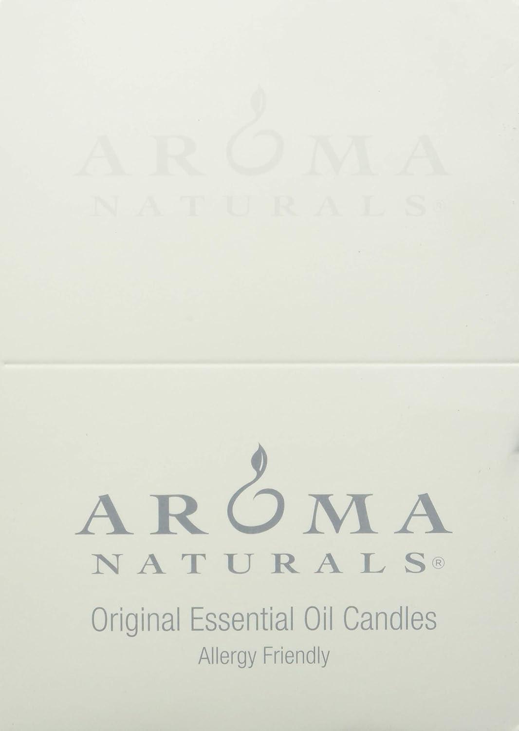 Aroma Naturals Votive Candles with Lavender, Tranquility, 6 Count