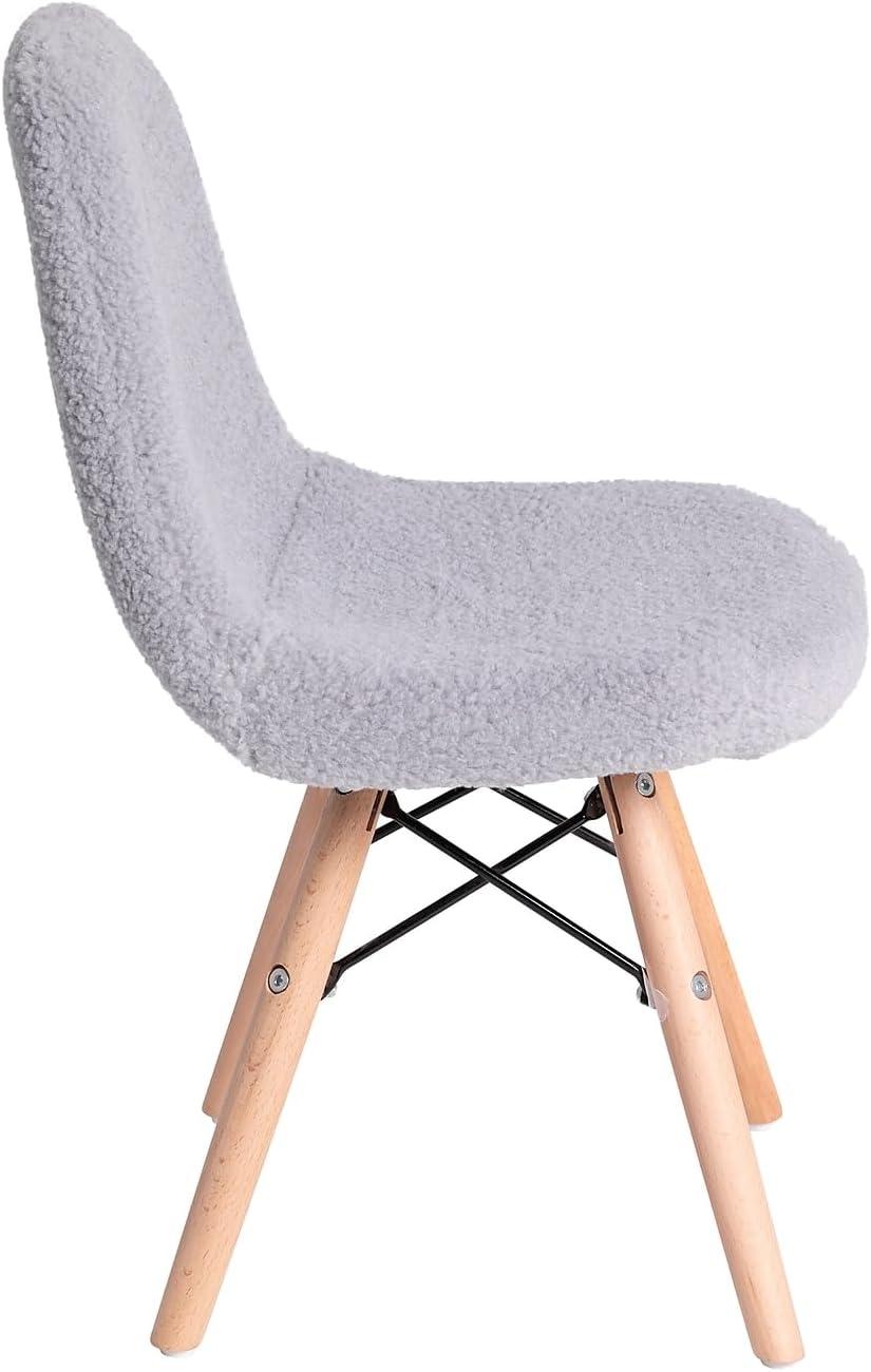 Flash Furniture Shaggy Dog Light Pink Accent Chair