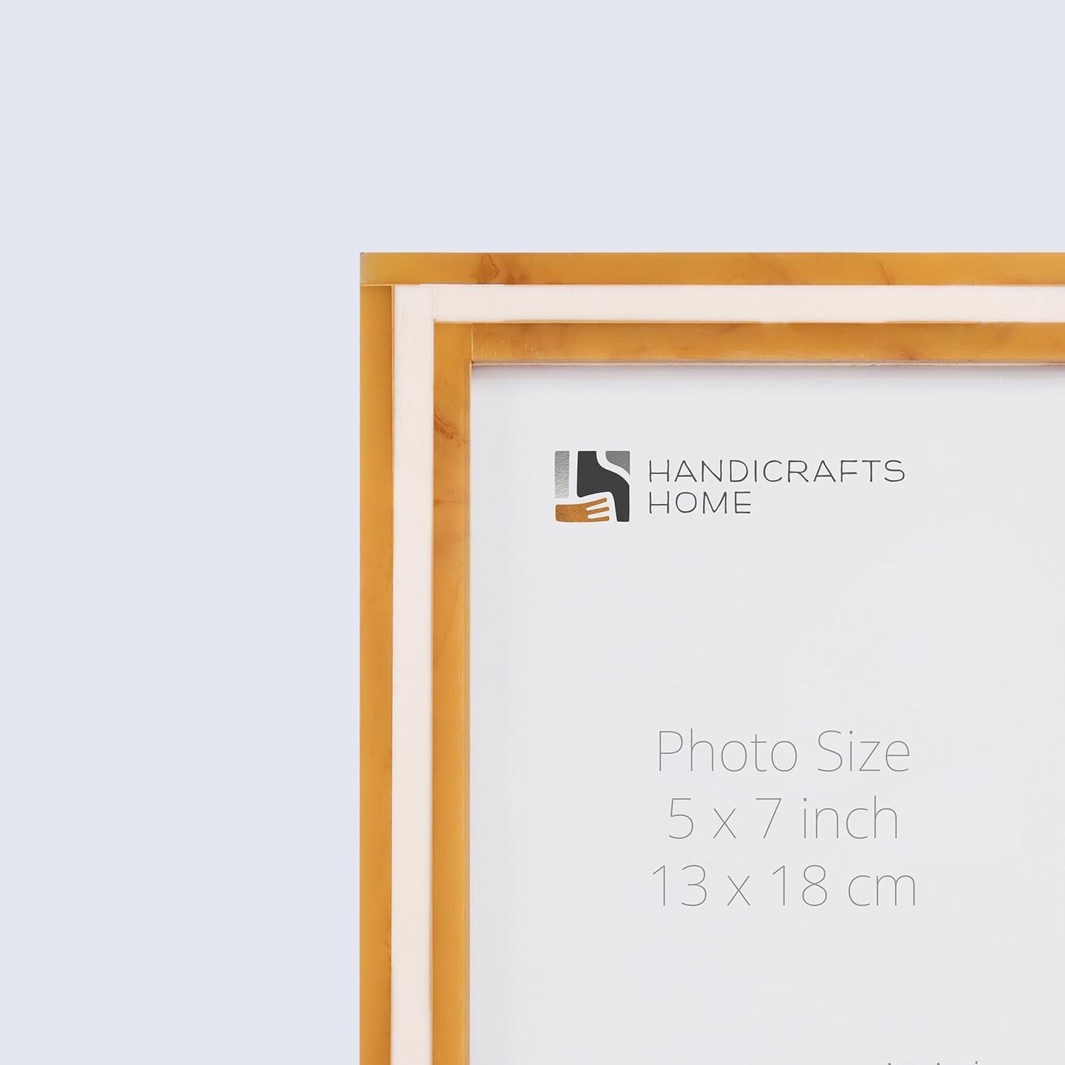 Handicrafts Home 8x10 Avant Amber Collection Photo Frame - Wooden Collage