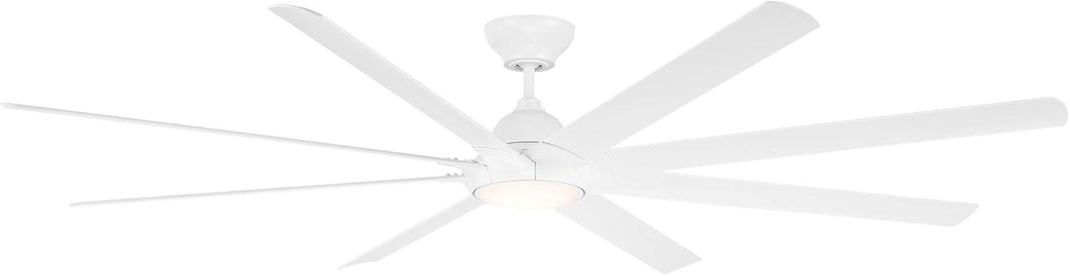 Modern Forms Hydra 8 - Blade Outdoor LED Smart Standard Ceiling Fan with Wall Control and Light Kit Included, Works With Alexa and iOS or Android App