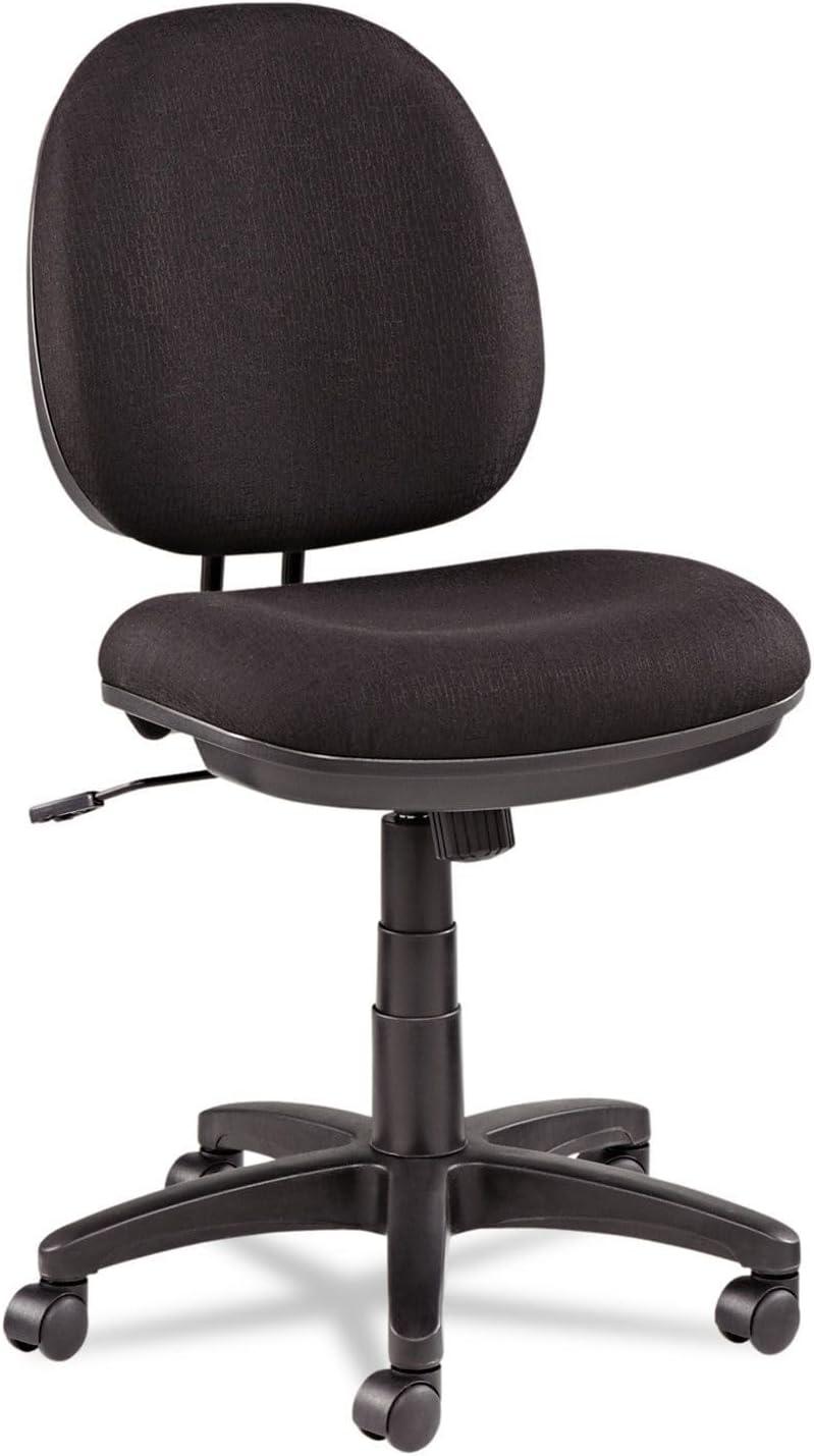 Alera Interval Series Swivel/Tilt Task Chair, Supports Up to 275 lb, 18.42" to 23.46" Seat Height, Black
