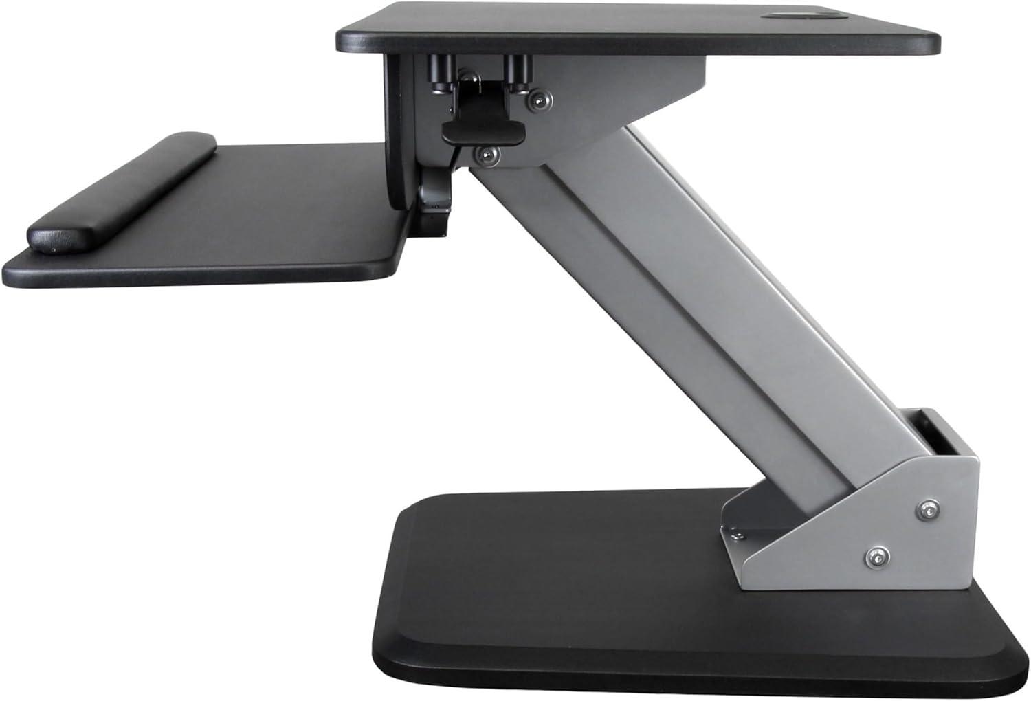 StarTech Sit-to-Stand Workstation w/Pneumatic Spring for One-Touch Adjustment