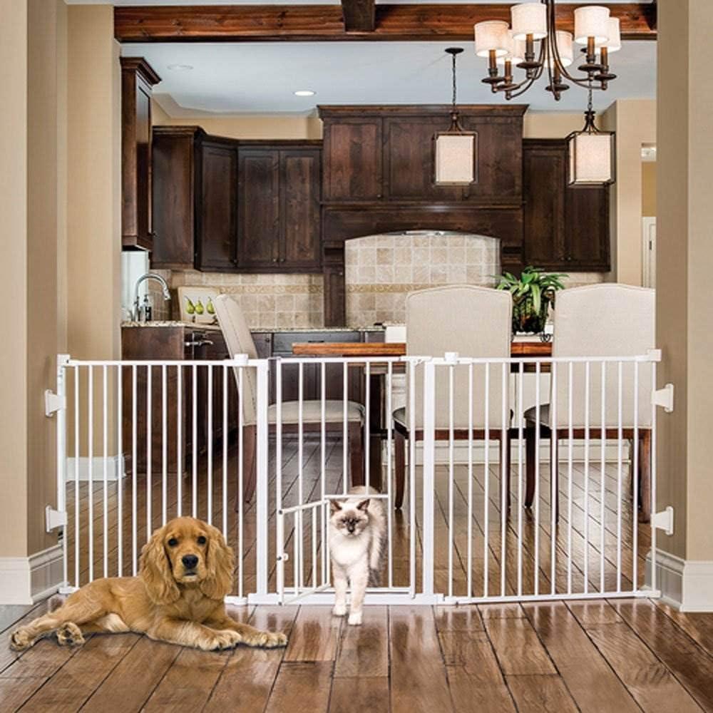 Carlson Pet Products Metal Pressure Mounted Pet Gate With Door