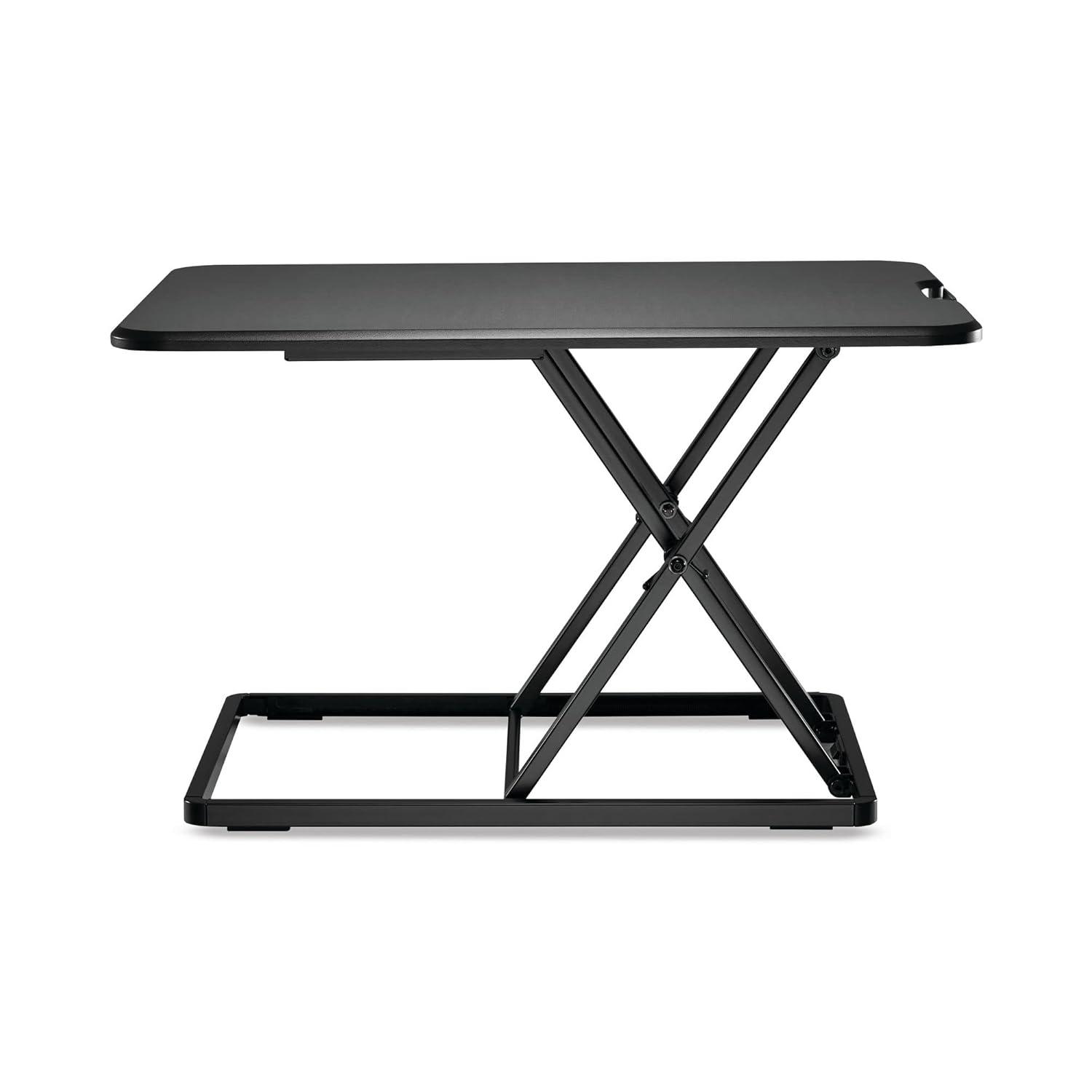 Alera AdaptivErgo Single-Tier Sit-Stand Lifting Workstation, 26.4" x 18.5" x 1.8" to 15.9", Black