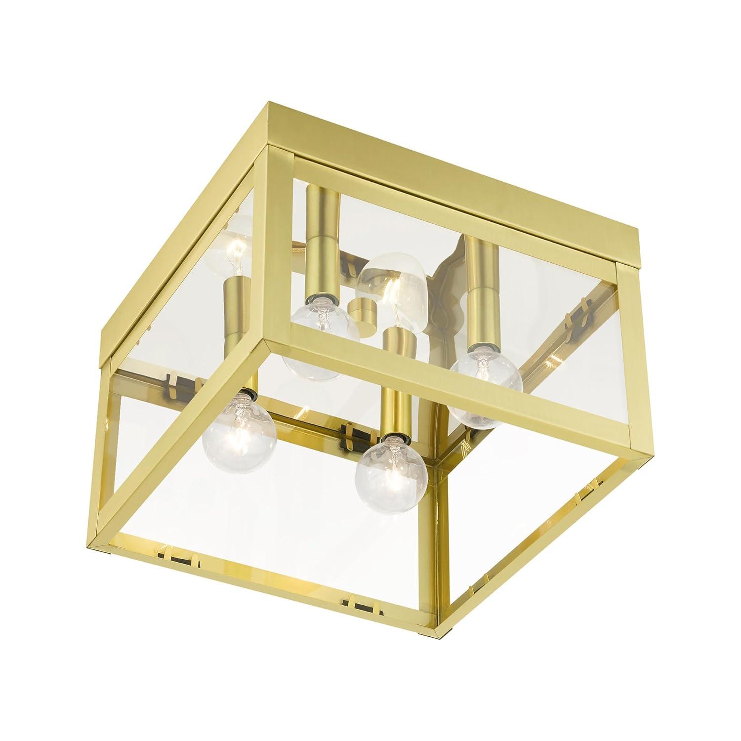 Livex Lighting Nyack 4 Light Outdoor Ceiling Mount
