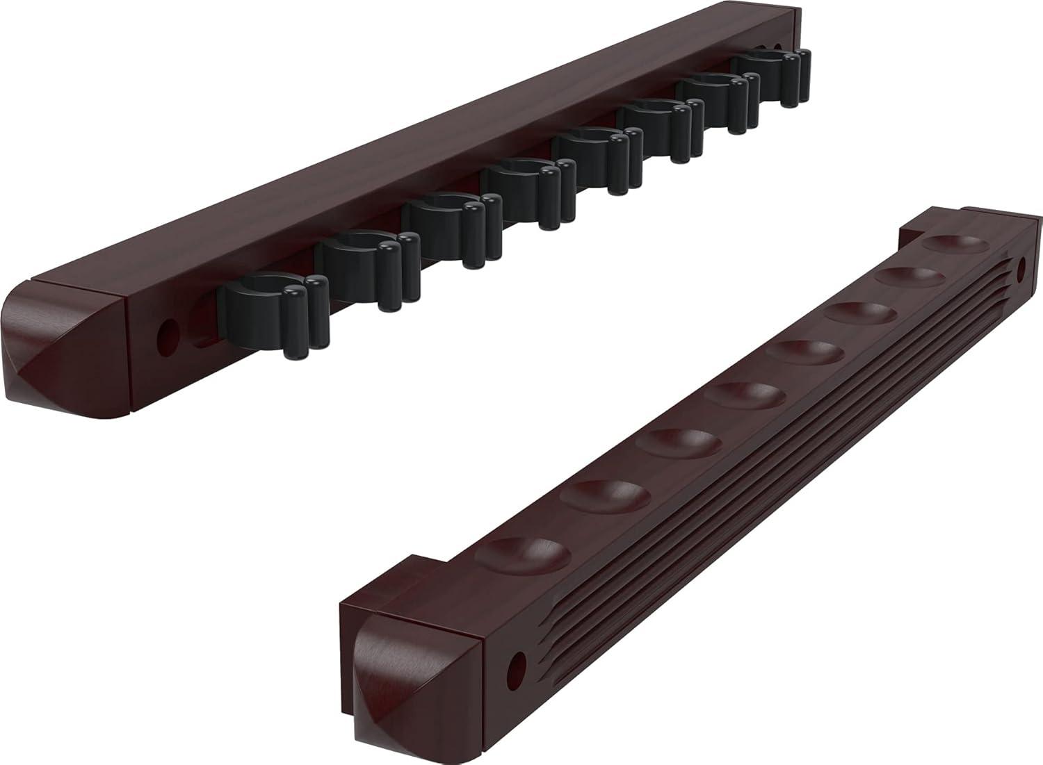 Mahogany 8-cue Viper Wall Rack