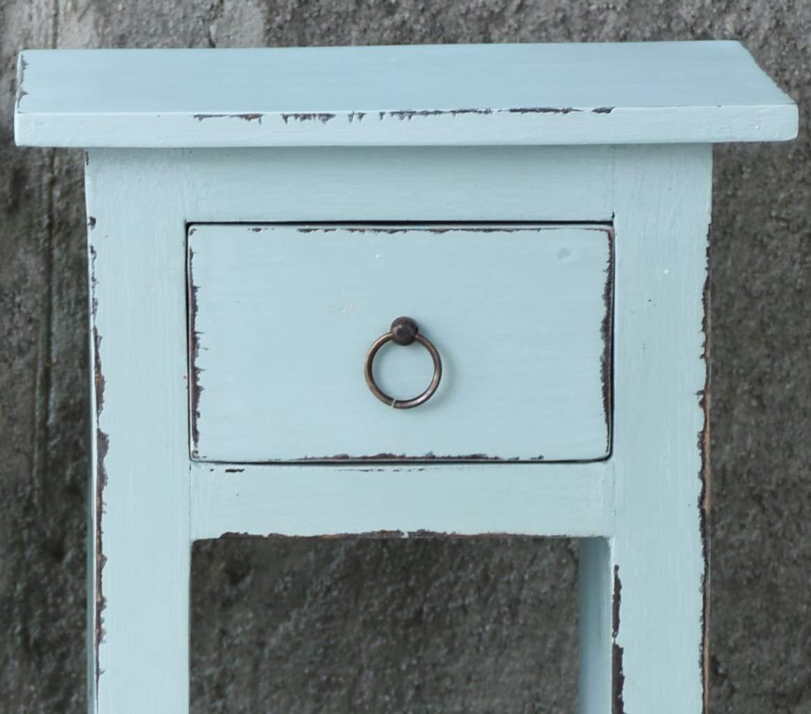 Cottage Accent Table - Sky Blue