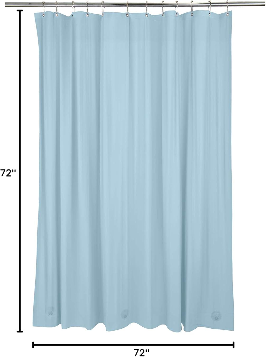 Bath Bliss Shower Liners No Pattern And Not Solid Color Liner (Set of 2)