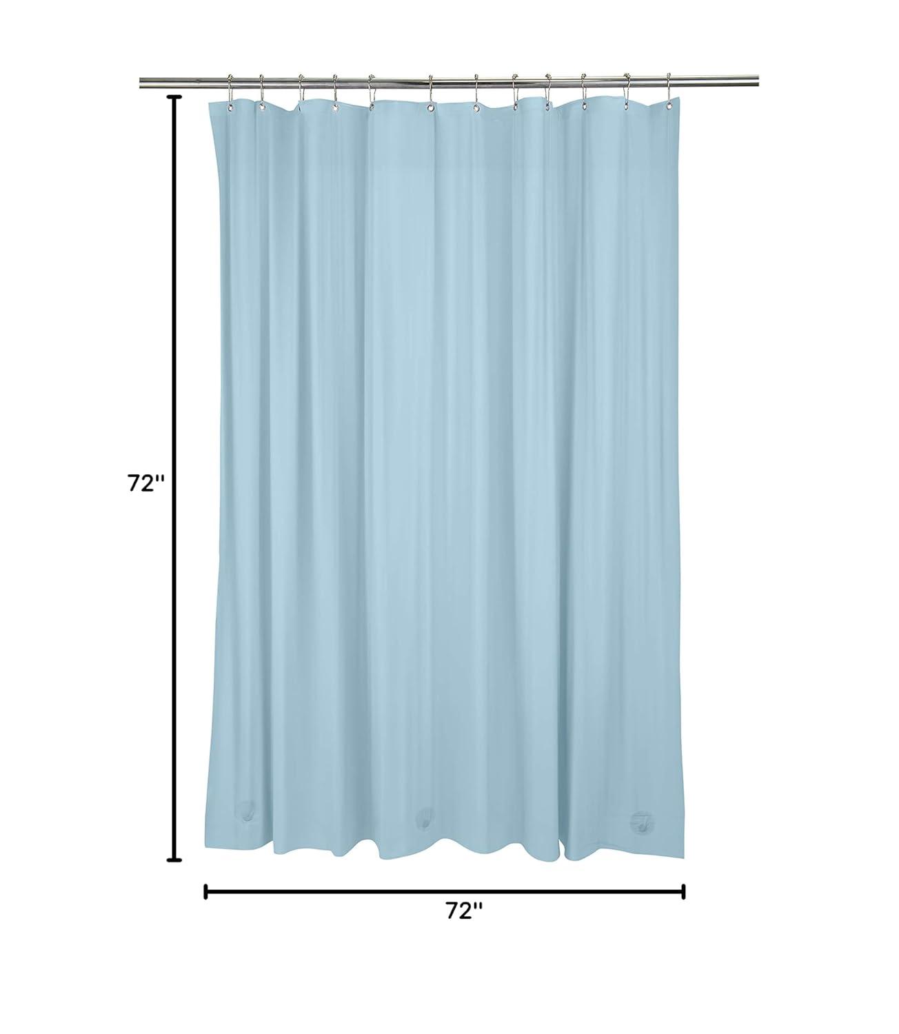 Bath Bliss Shower Liners No Pattern And Not Solid Color Liner (Set of 2)