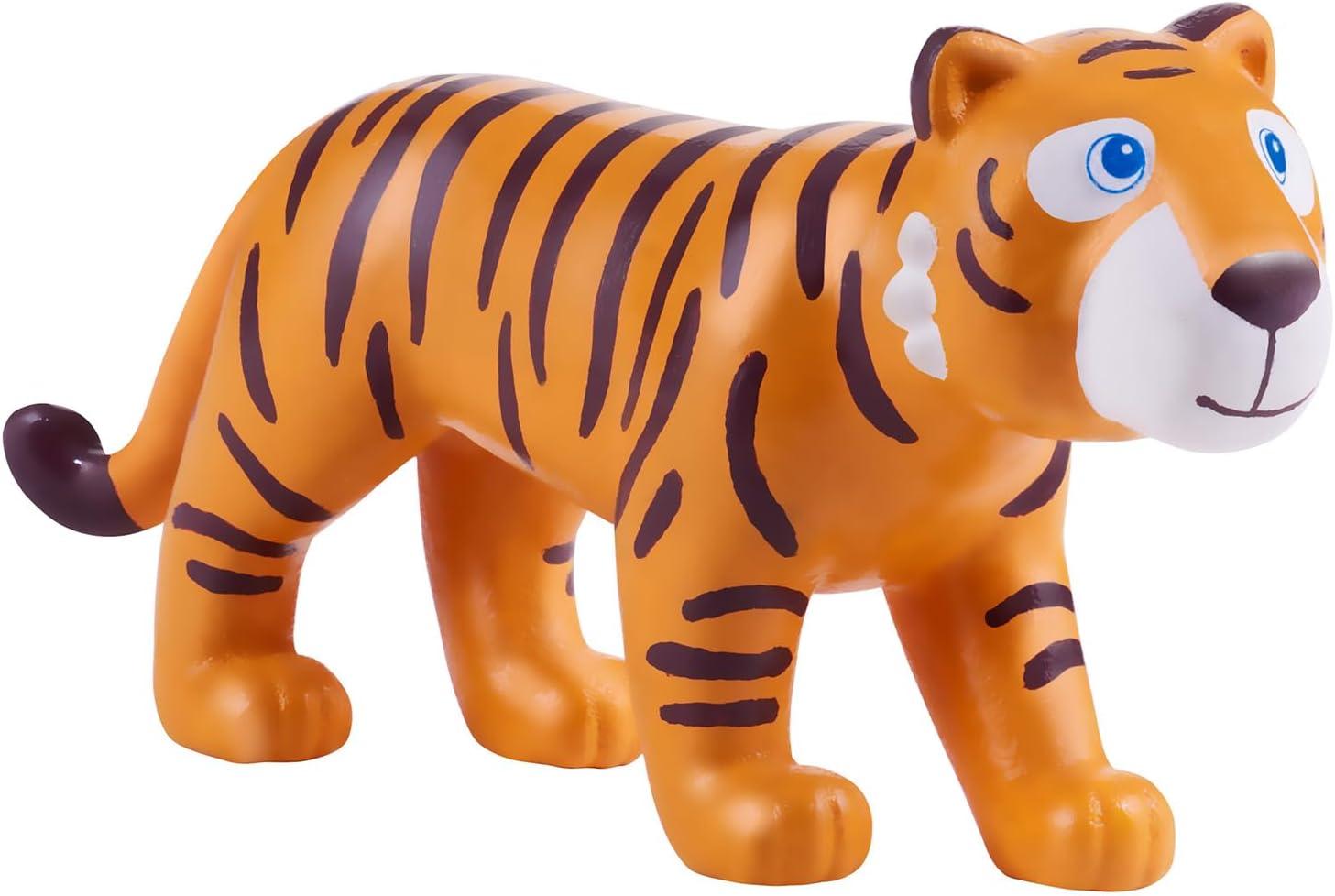 HABA Little Friends Zoo Animals Bulk Playset with 11 Chunky Plastic Toy Figures for Ages 3+