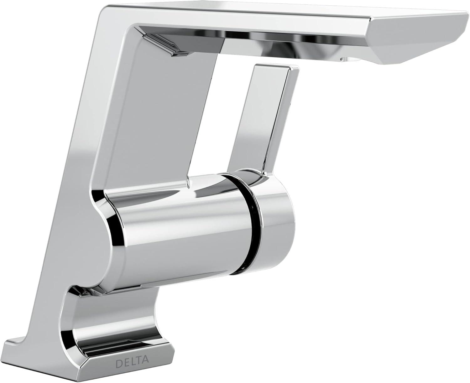 Pivotal Single Hole Bathroom Faucet with Drain Assembly and DIAMOND™ Seal Technology