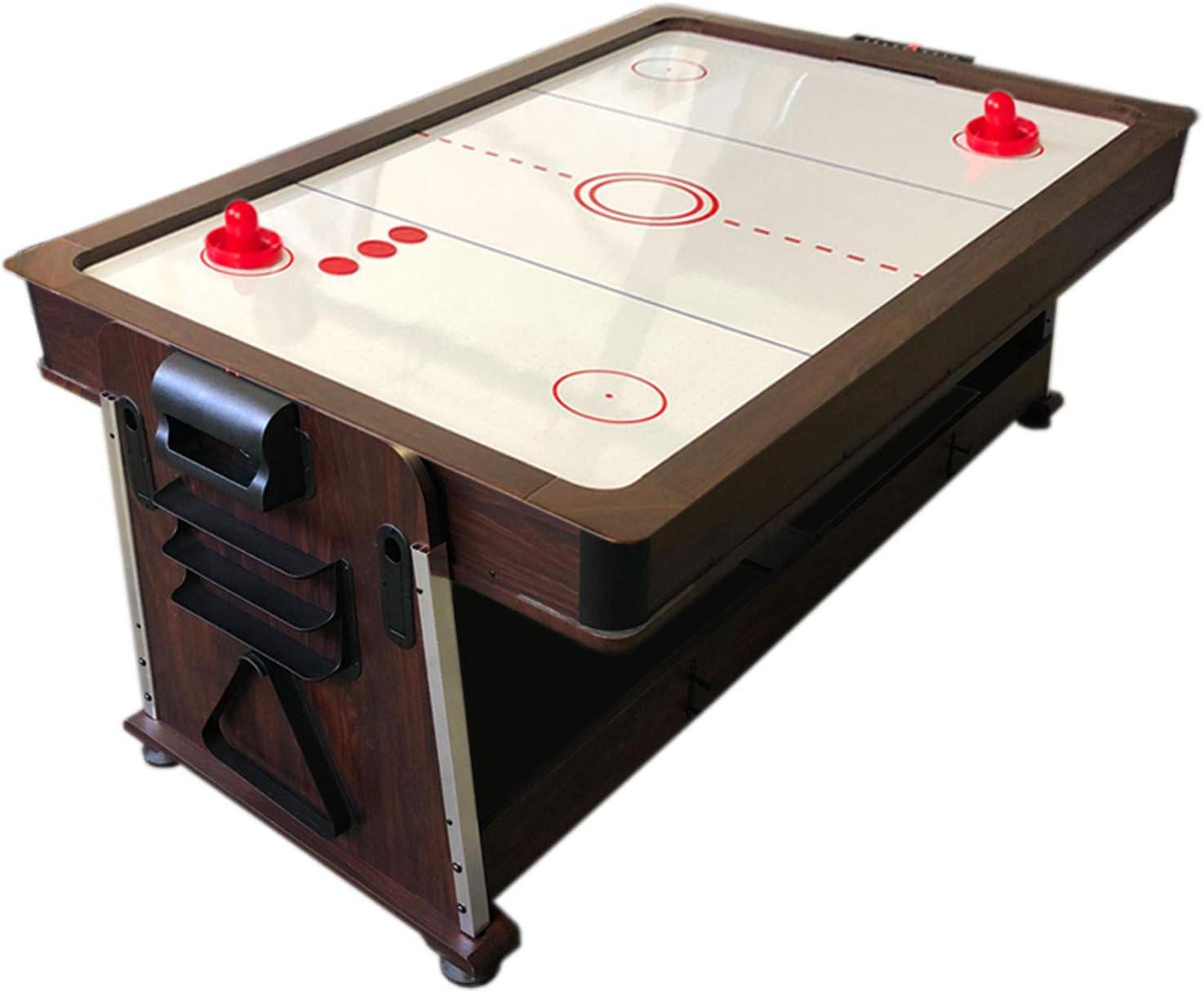 7ft Multi-Game Green Pool, Air Hockey, Ping Pong, Dining Table