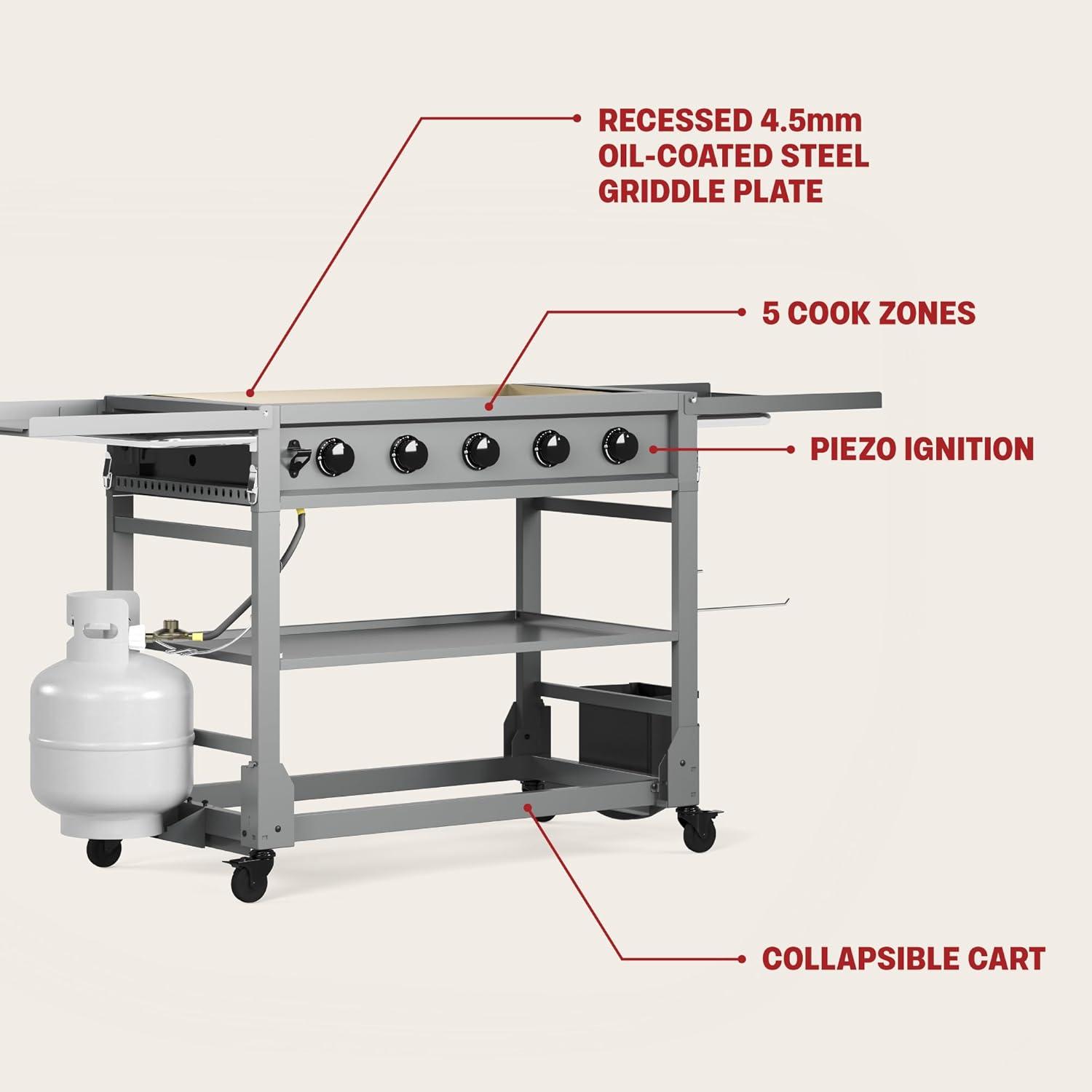TYTUS Fresno 4 - Burner Gas Griddle