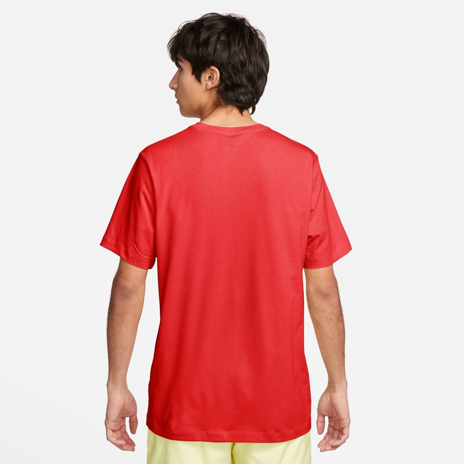 Men's 3XL Black Cotton Round Neck T-Shirt