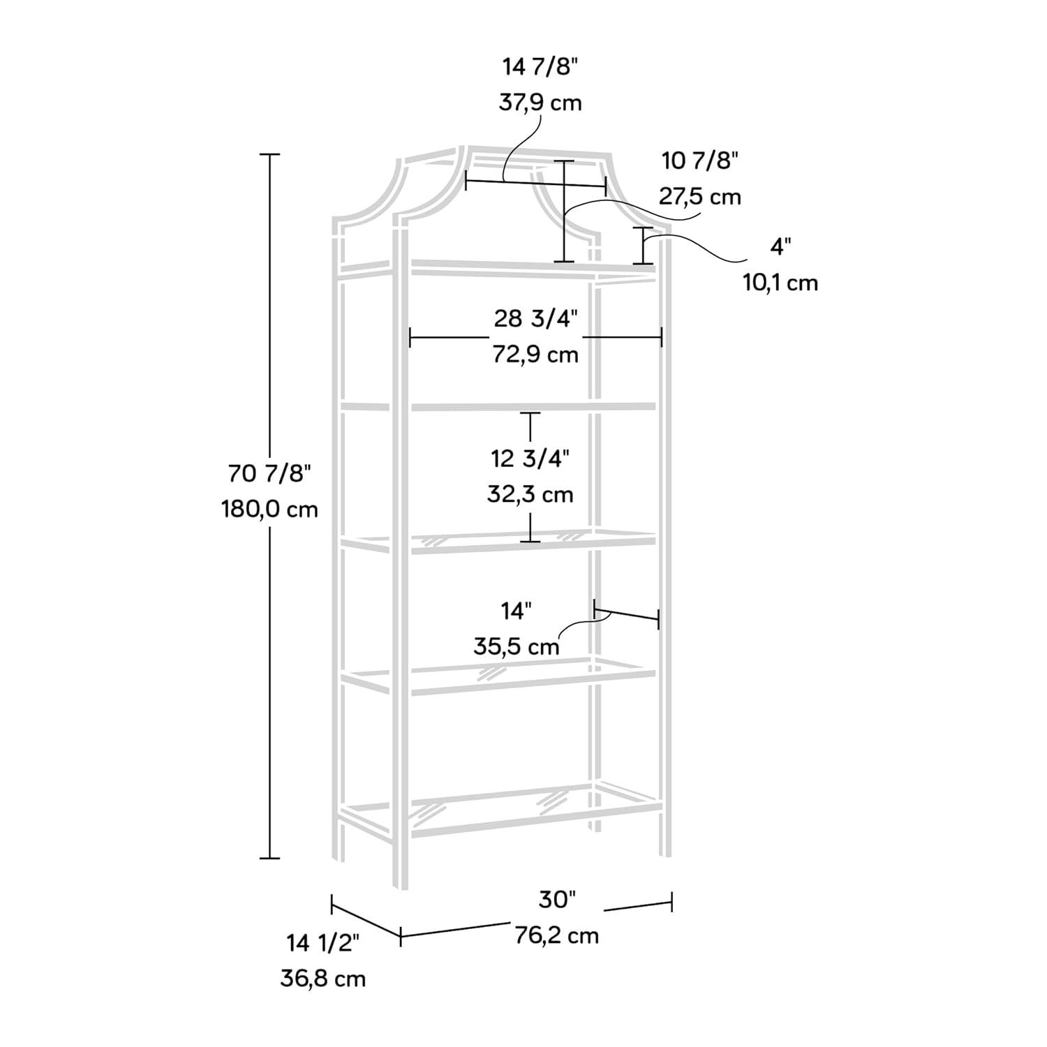 Vivian Metal Bookshelf