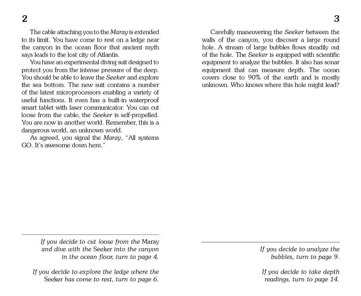 Journey Under the Sea - (Choose Your Own Adventure) by  R a Montgomery (Paperback)