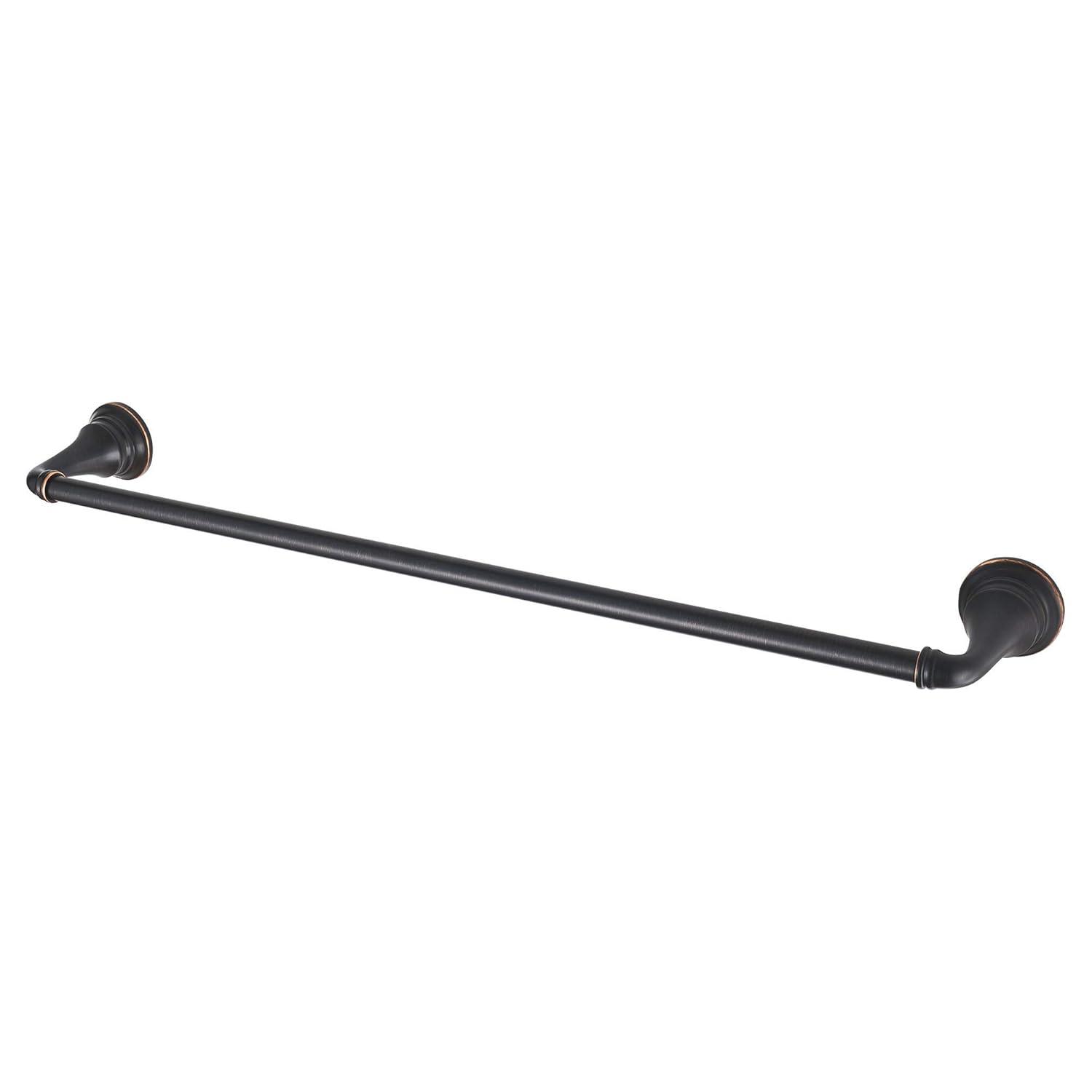 Antique Bronze 24-inch Industrial Wall Mounted Towel Bar