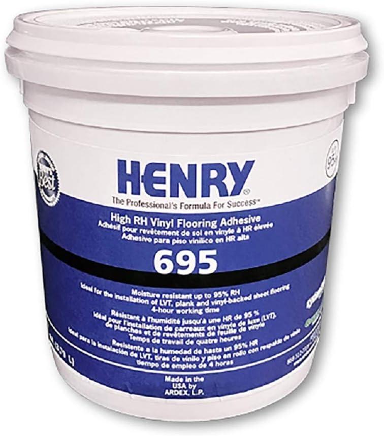 Henry 32079 695 High RH Vinyl Flooring Adhesive, Gallon - Quantity 1