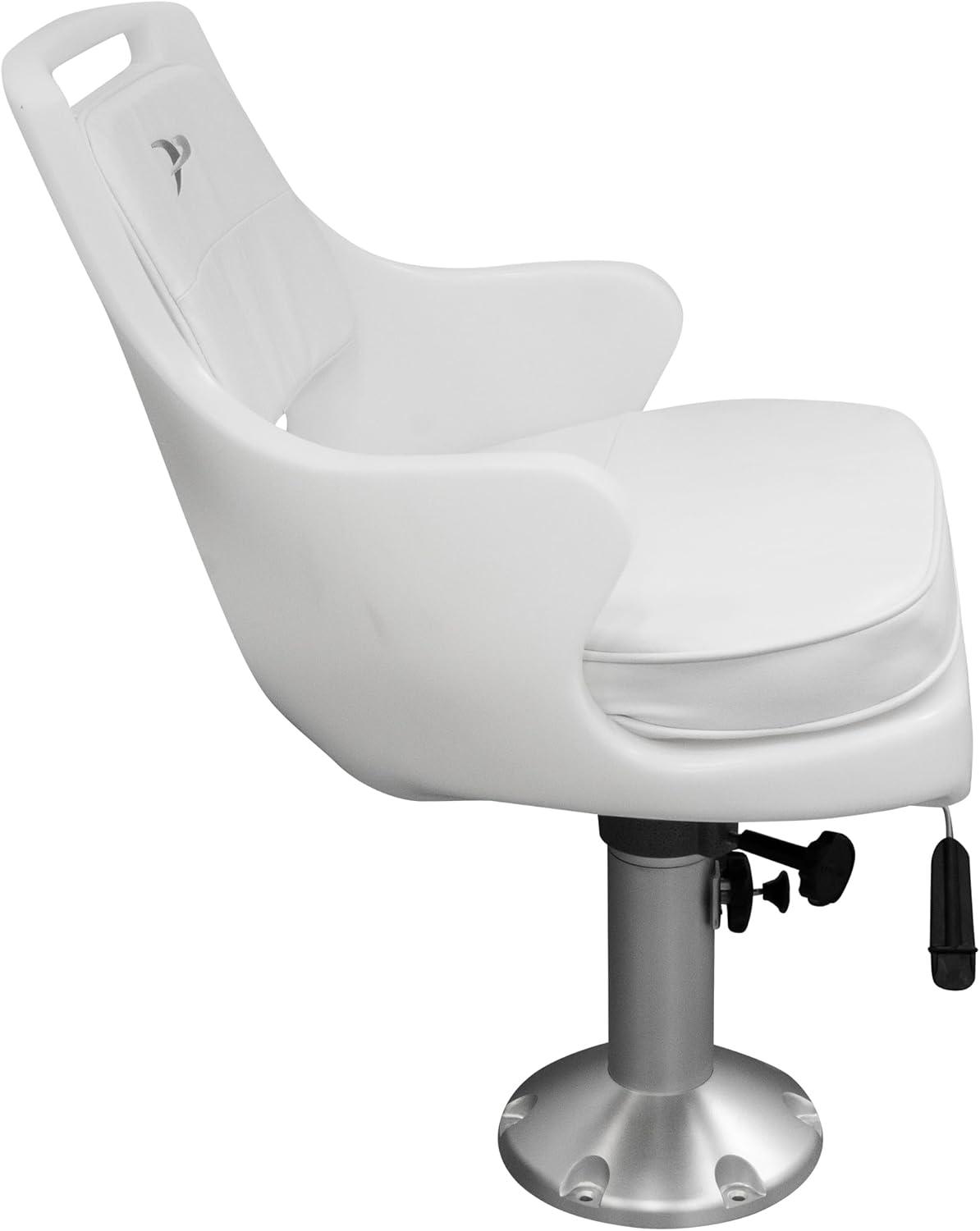 Wise 8WD015-6-710 Standard Pilot Chair with Cushions, Adjustable Height Pedestal and Seat Slide