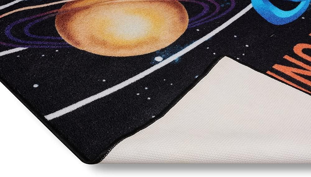 Furnishmyplace Furnish My Place  761 Solar System HD for Playroom, Bedroom Area Rug 3'3"x5'