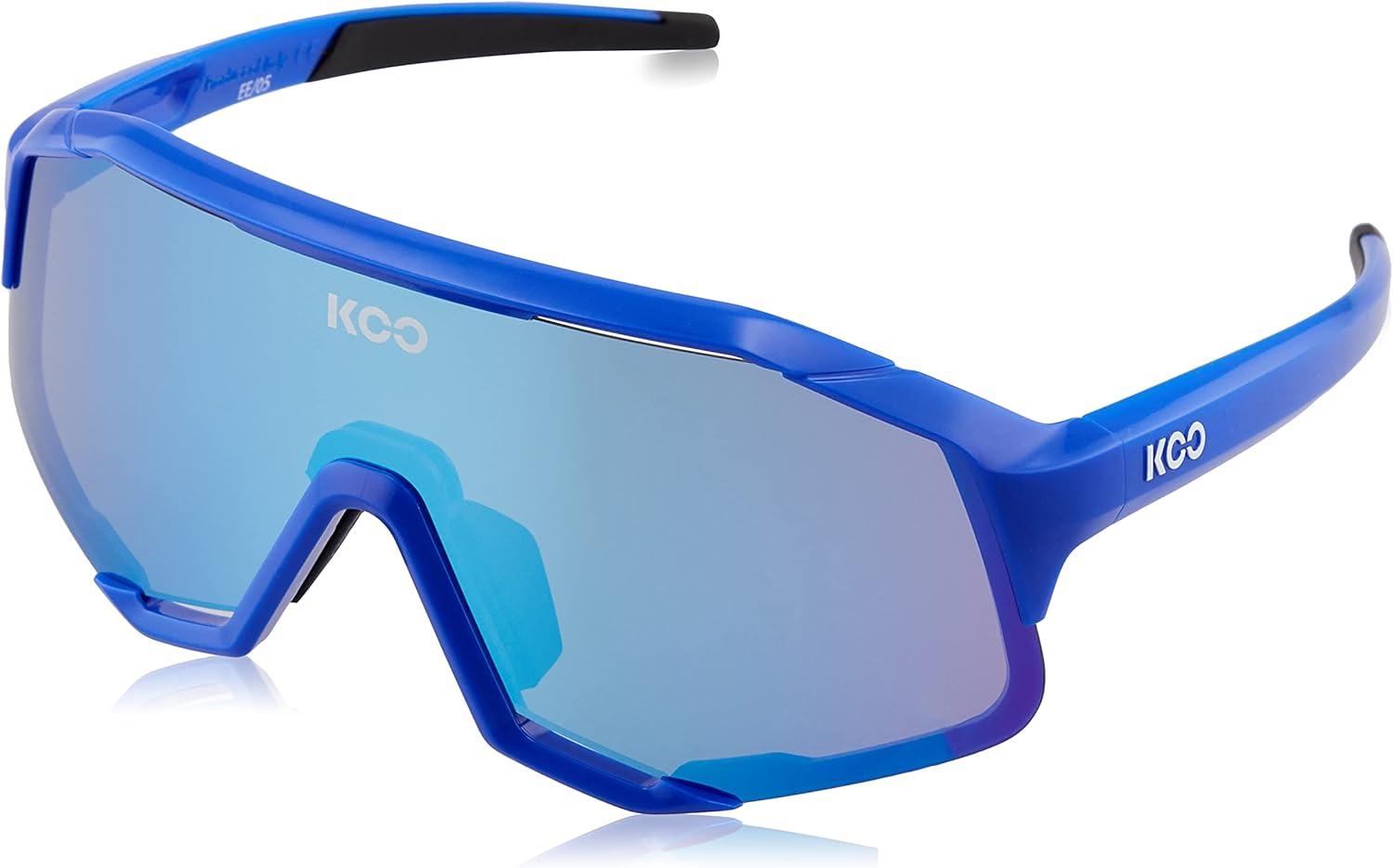 KOO Demos Sunglasses I Performance Eyewear for Road, MTB Cyclists & Cyclocross Sports - Blue