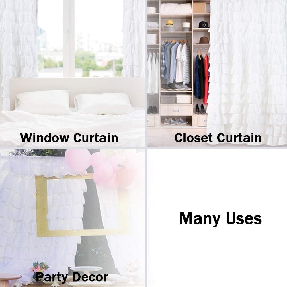 Kemmy Polyester Semi Sheer Curtain Panel