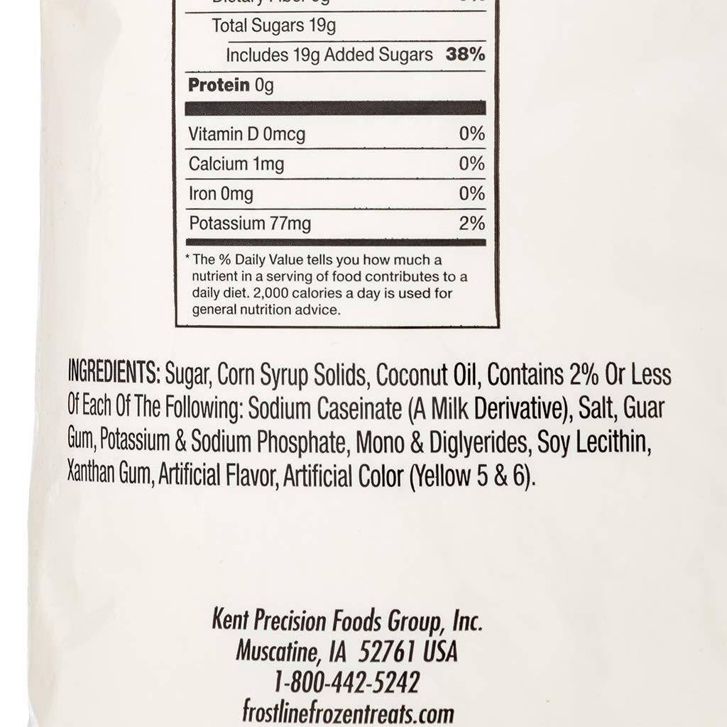 Frostline Vanilla Soft Serve Ice Cream Mix, Lactose & Gluten Free - Just Add Water, Dairy, or Dairy Free Alternative, Use with Blender, Countertop Ice Cream Maker, Soft Serve Machine - 6 lb Bag