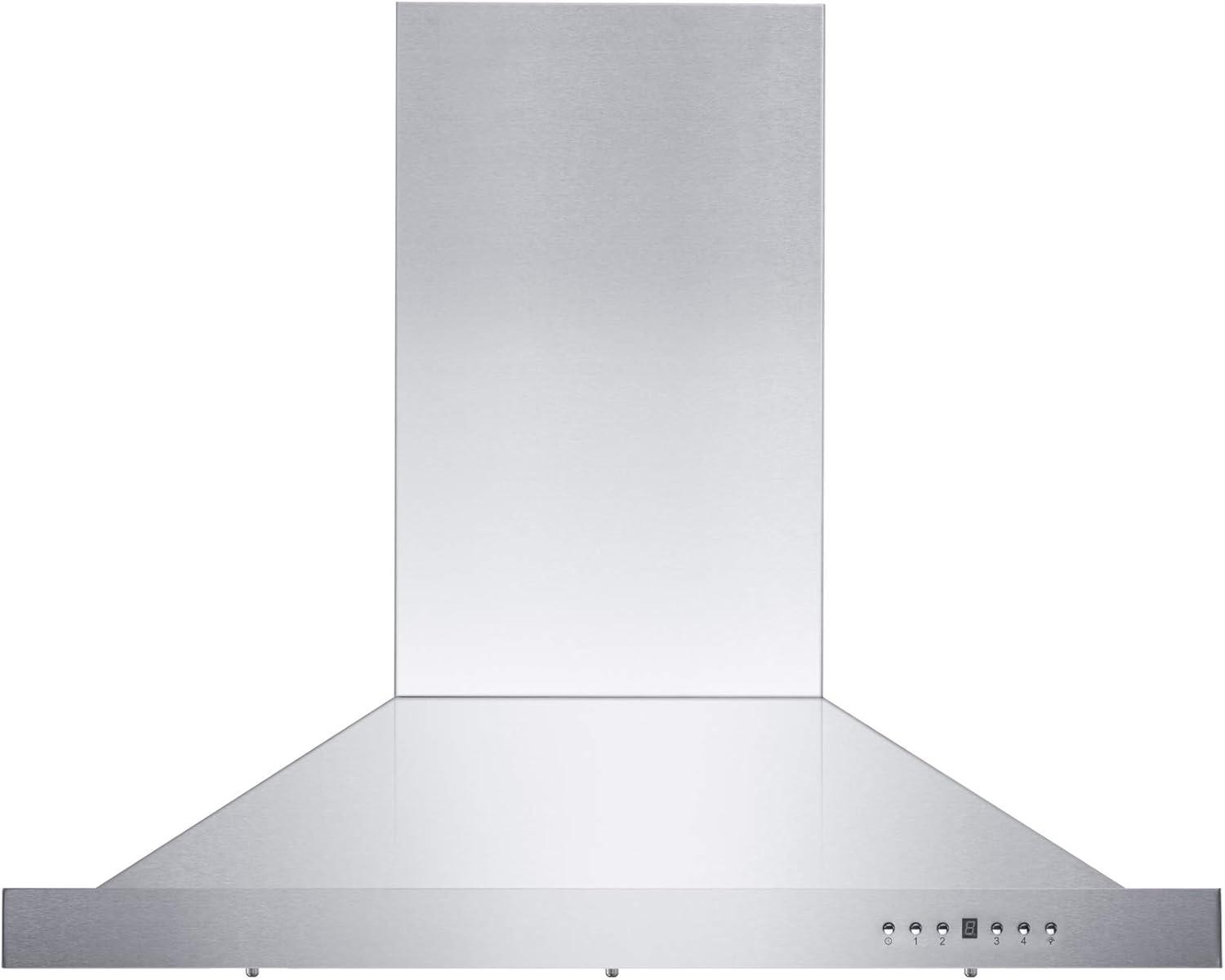 30 in. Convertible Vent Isl& Mount Range Hood in Stainless Steel (GL2i-30)
